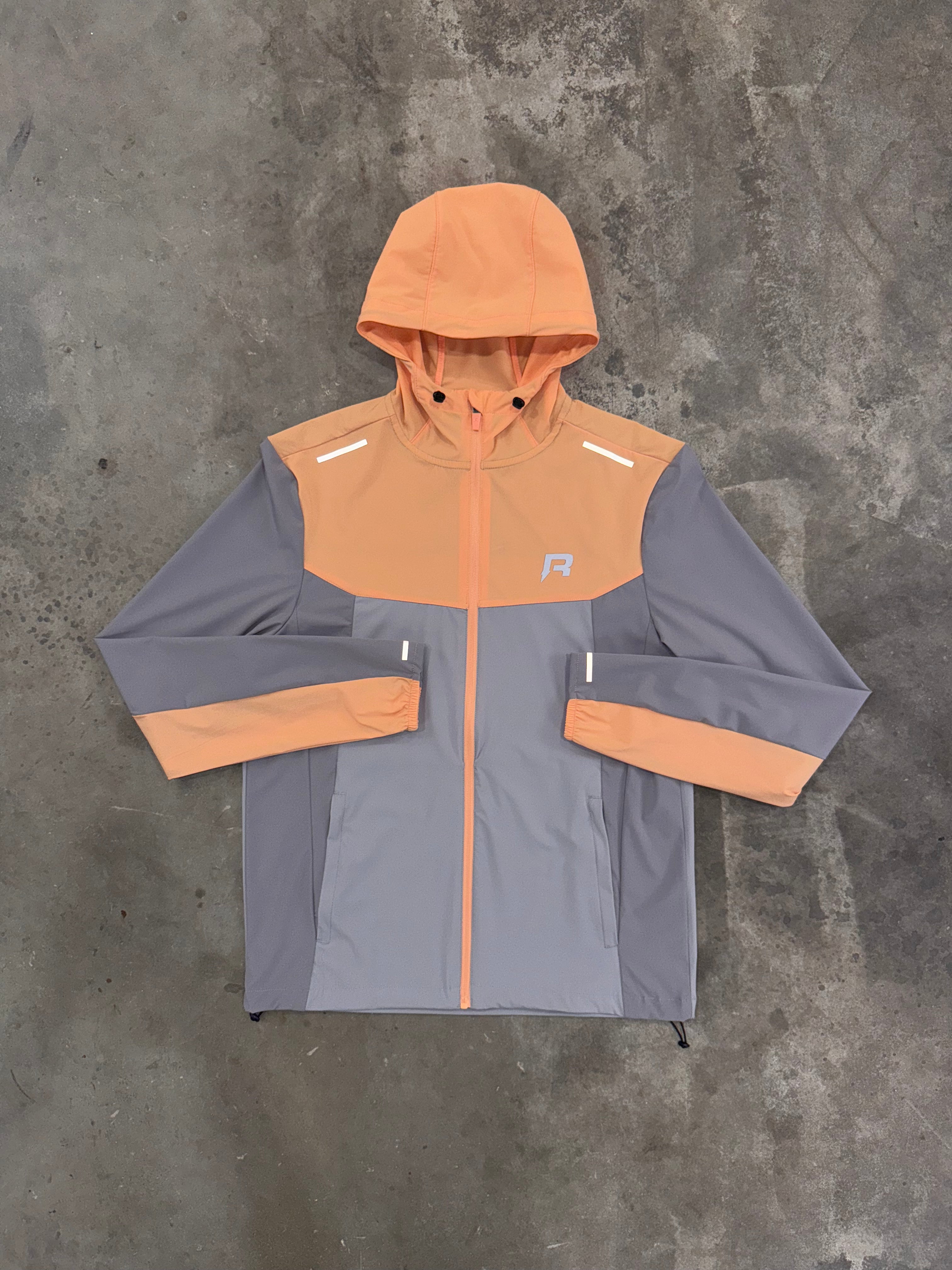 Reprimo Flight Jacket - Grey / Peach