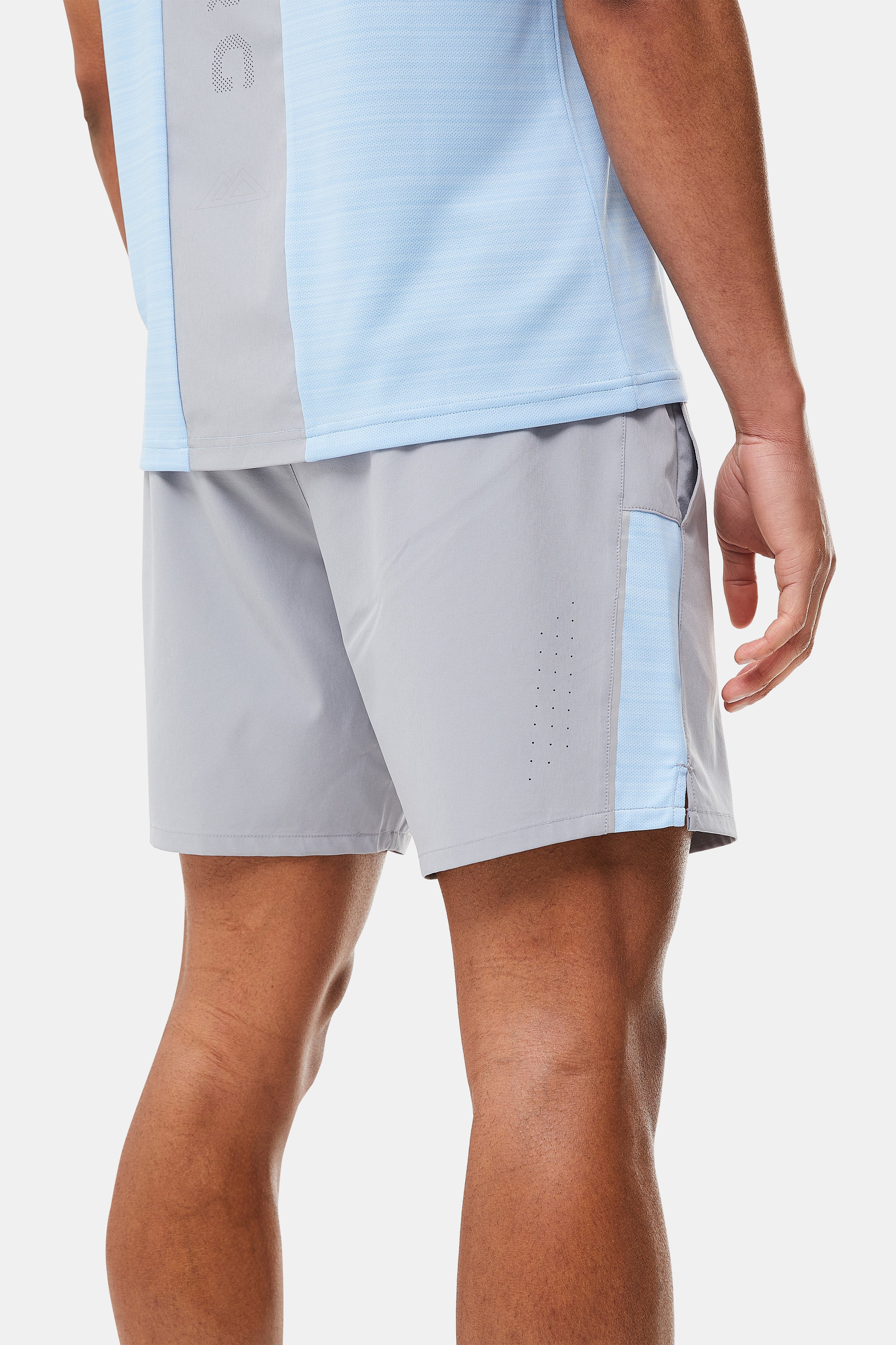 Trailberg Cloud SS24 Short - Sky Blue / Grey