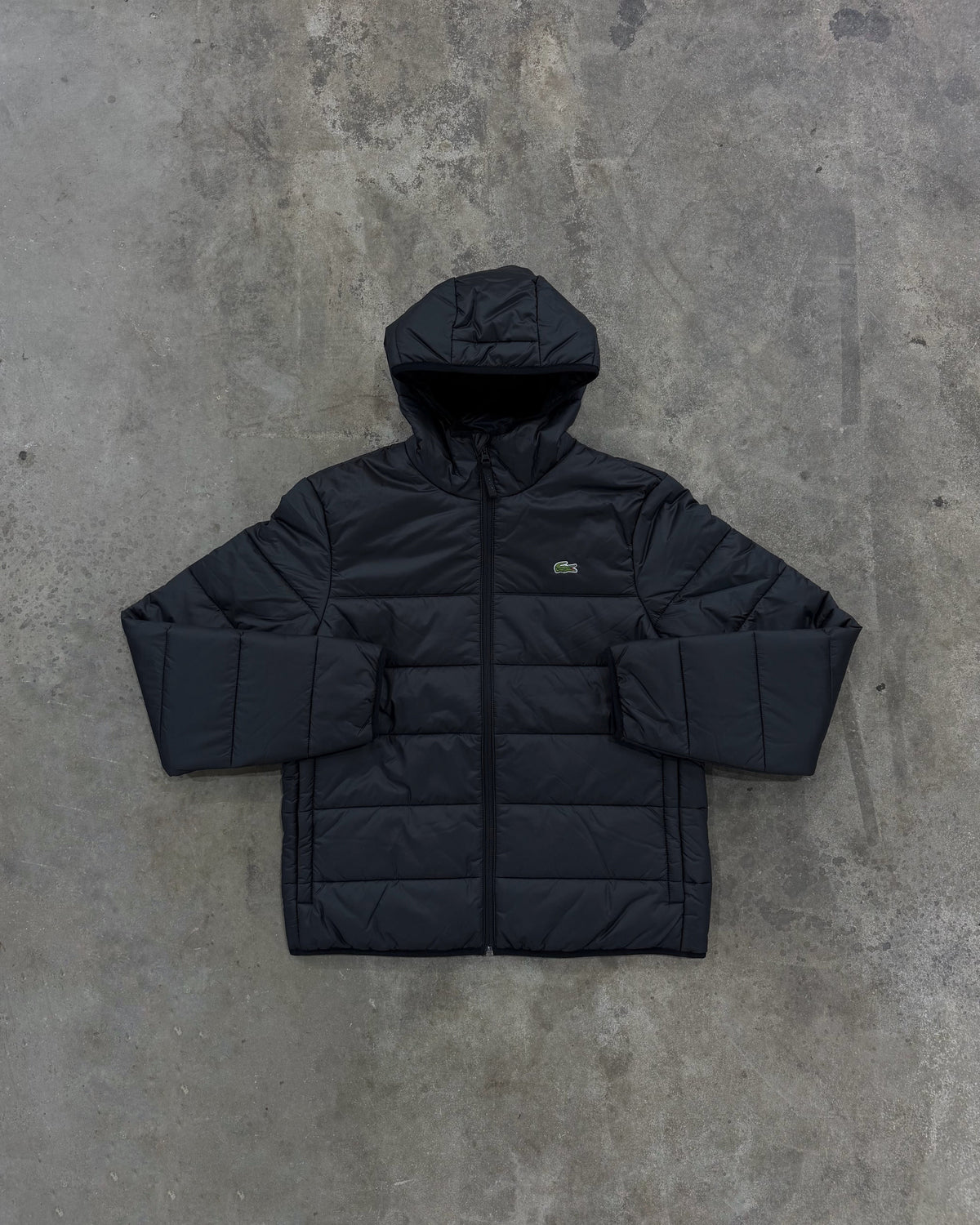 Lacoste Lightweight Puffer Jacket - Black