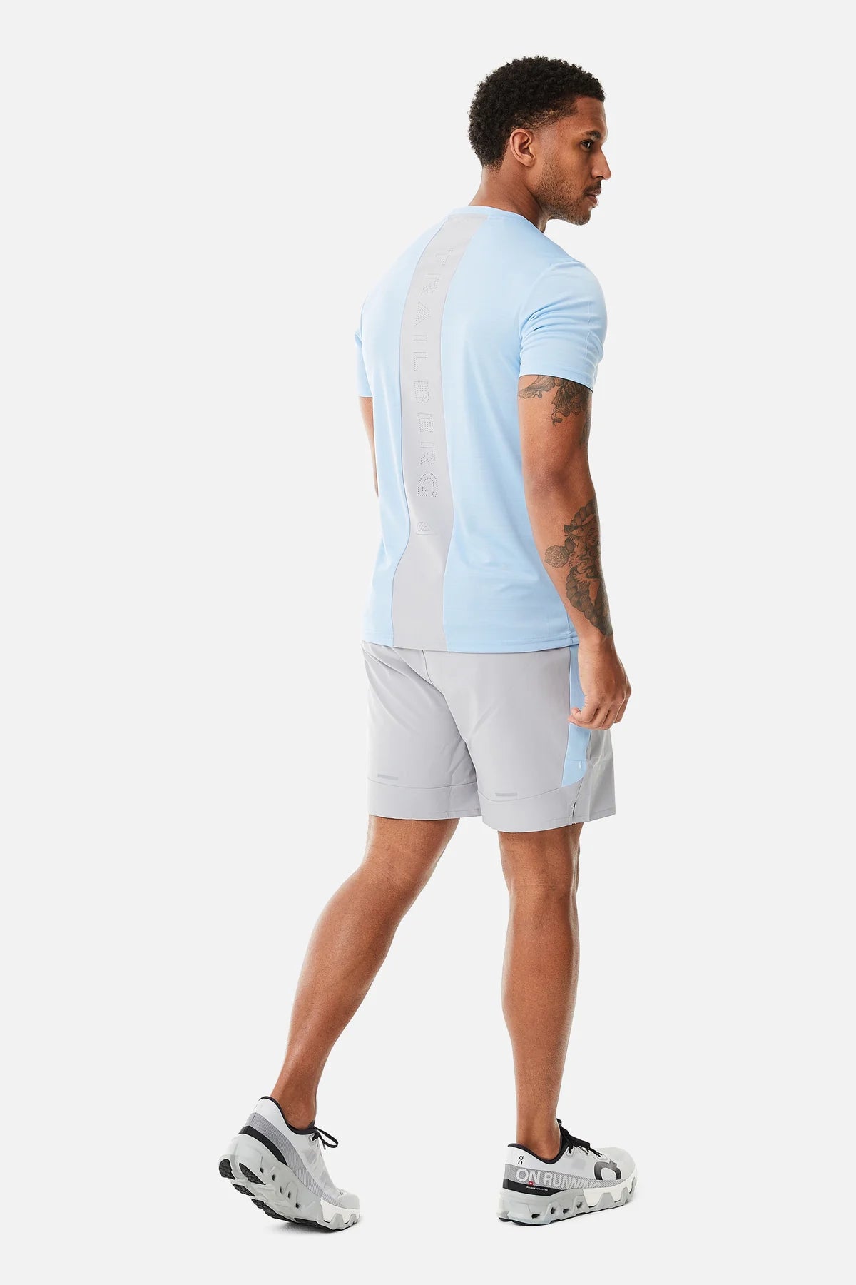 Trailberg Cloud SS25 Sky Grey Set - T Shirt / Short