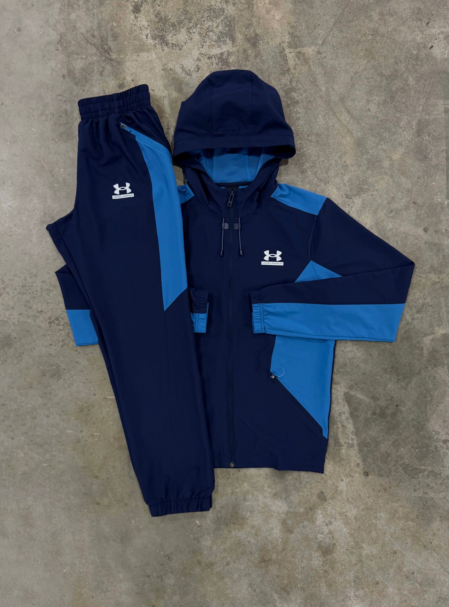 Under Armour Tech Sport Navy Tracksuit - Jacket / Pant