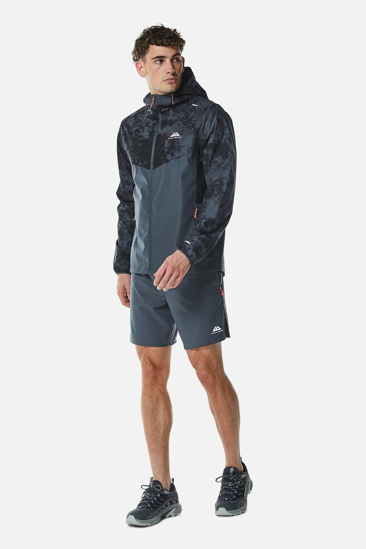 Trailberg Tie Dye Iron Grey Set - Jacket / Short