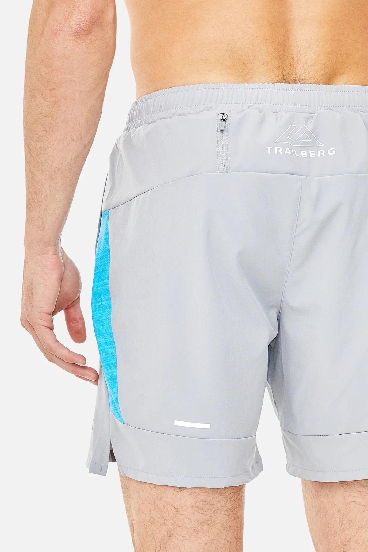 Trailberg Cloud SS25 Short - Grey / Atomic Blue