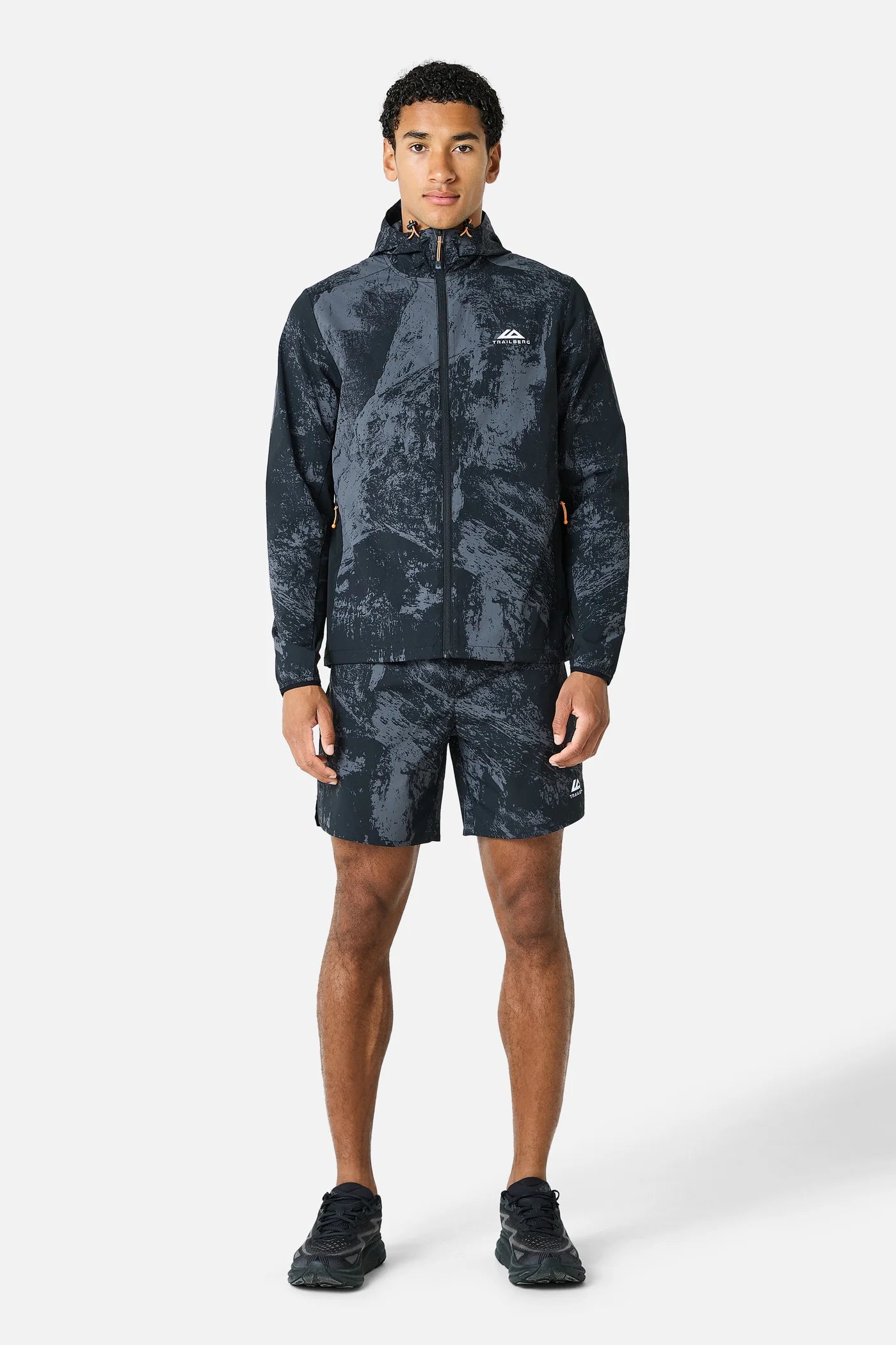 Trailberg Fragment Black 3 Piece Set - Jacket / T Shirt / Short