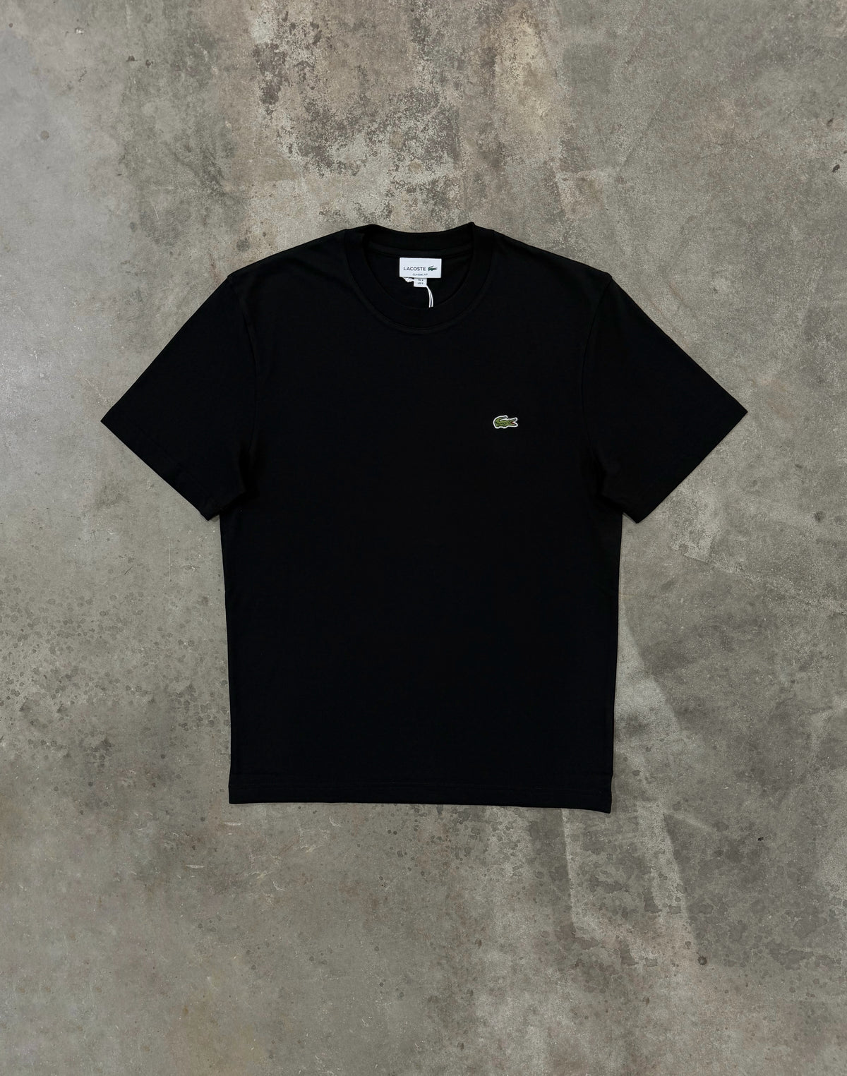 Lacoste Cotton T Shirt - Black