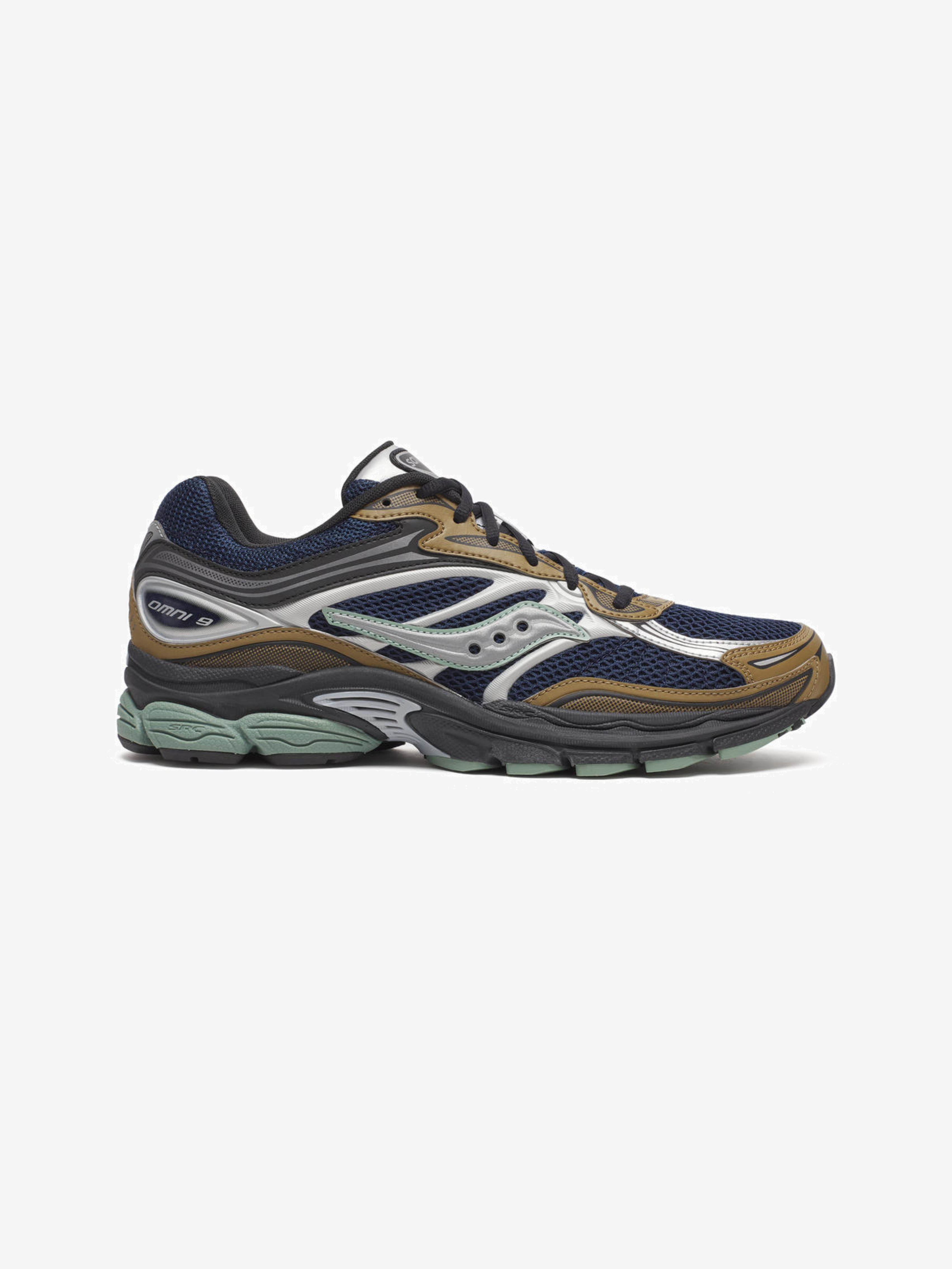 Saucony ProGrid Omni 9 - Navy / Brown