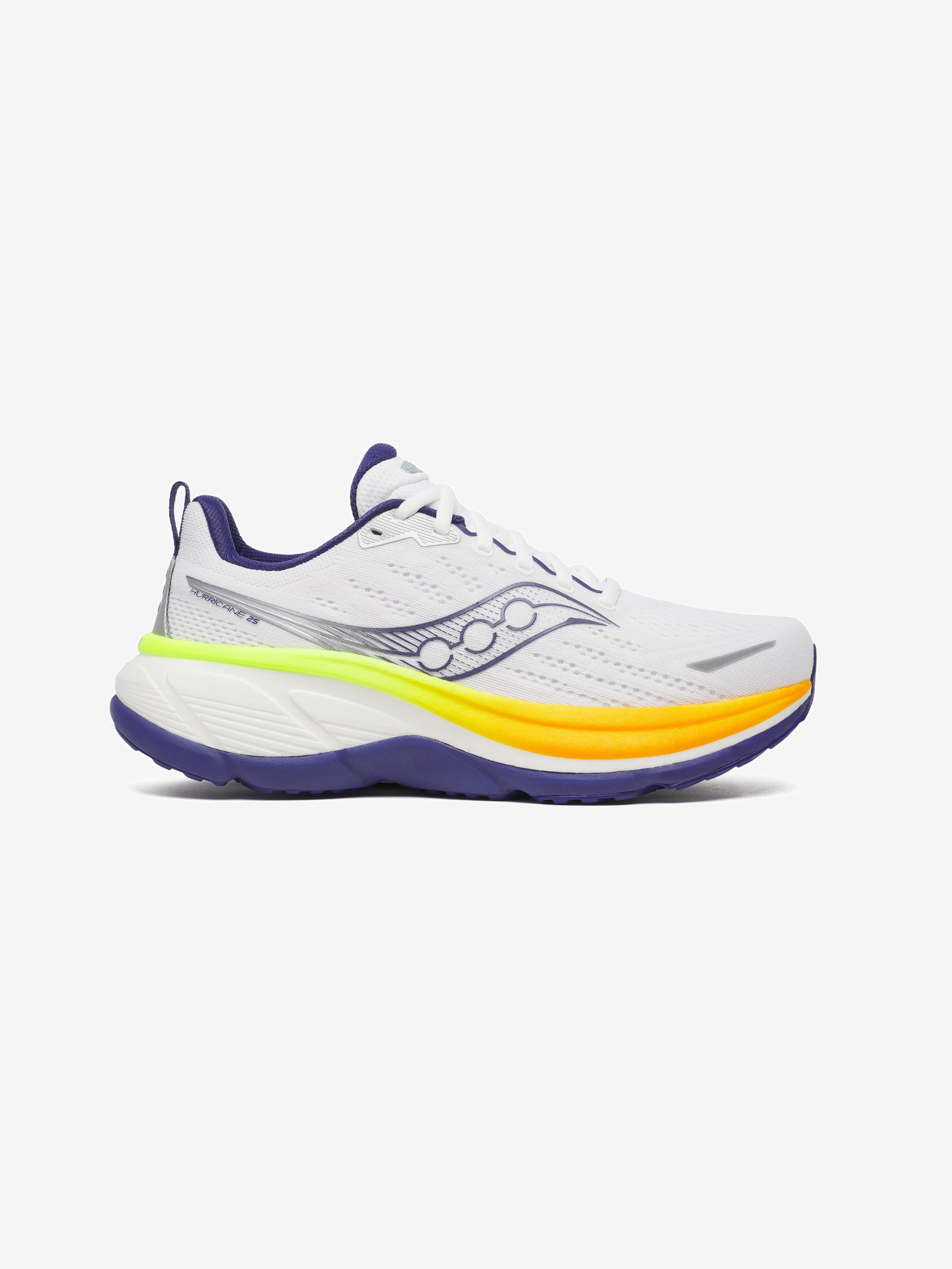 Saucony Hurricane 25 Trainer - White / Navy