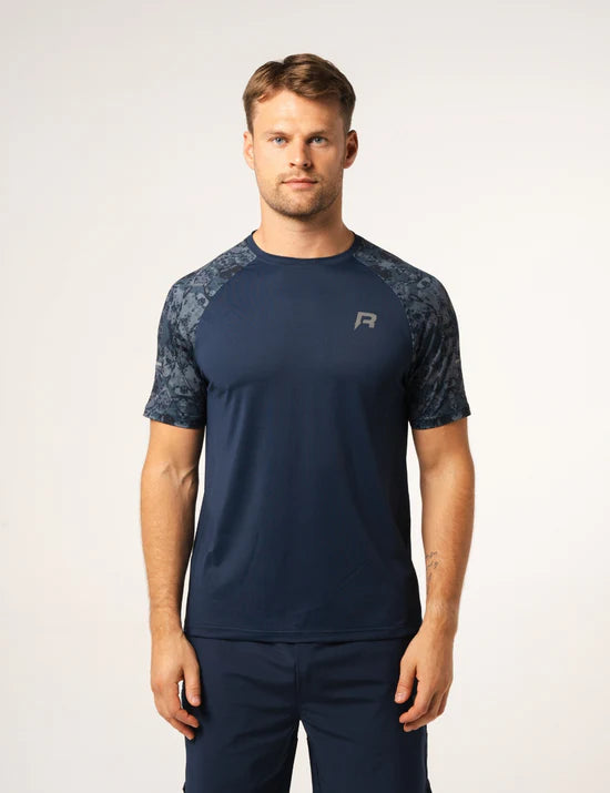 Reprimo Shibori Navy 3 Piece Set - Jacket / T Shirt / Short