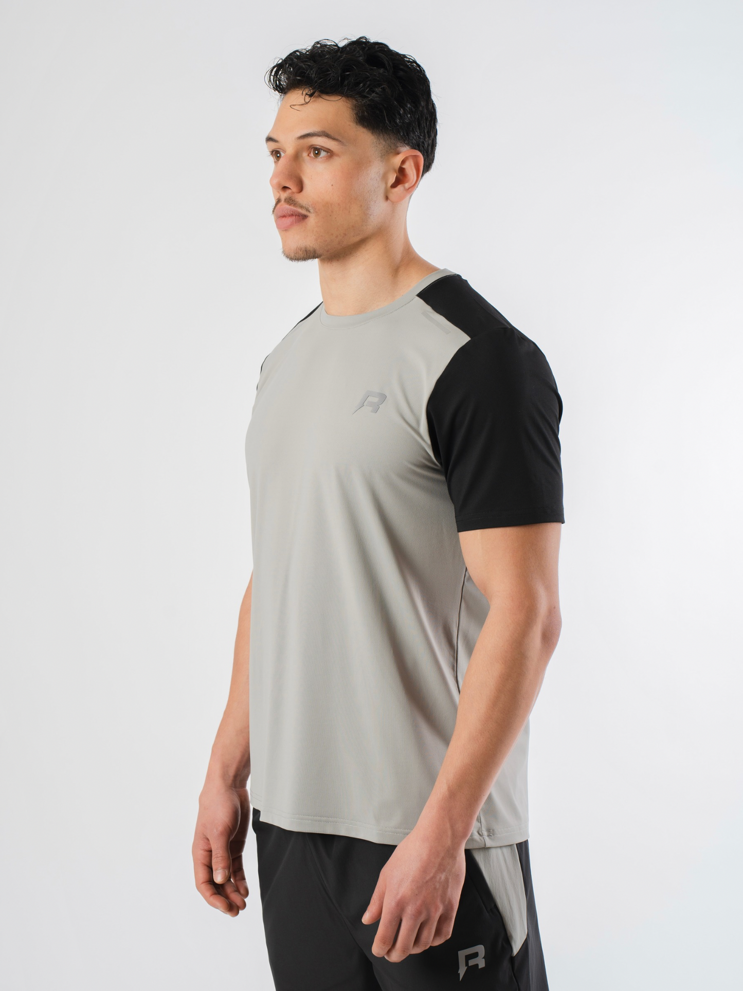 Reprimo Flight T Shirt - Grey / Black