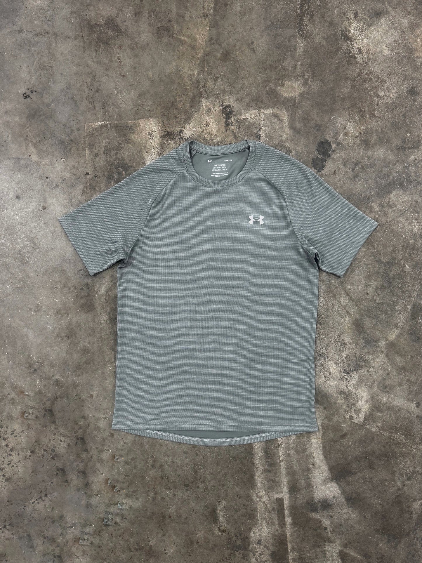 Under Armour Textured T Shirt - Clay Green