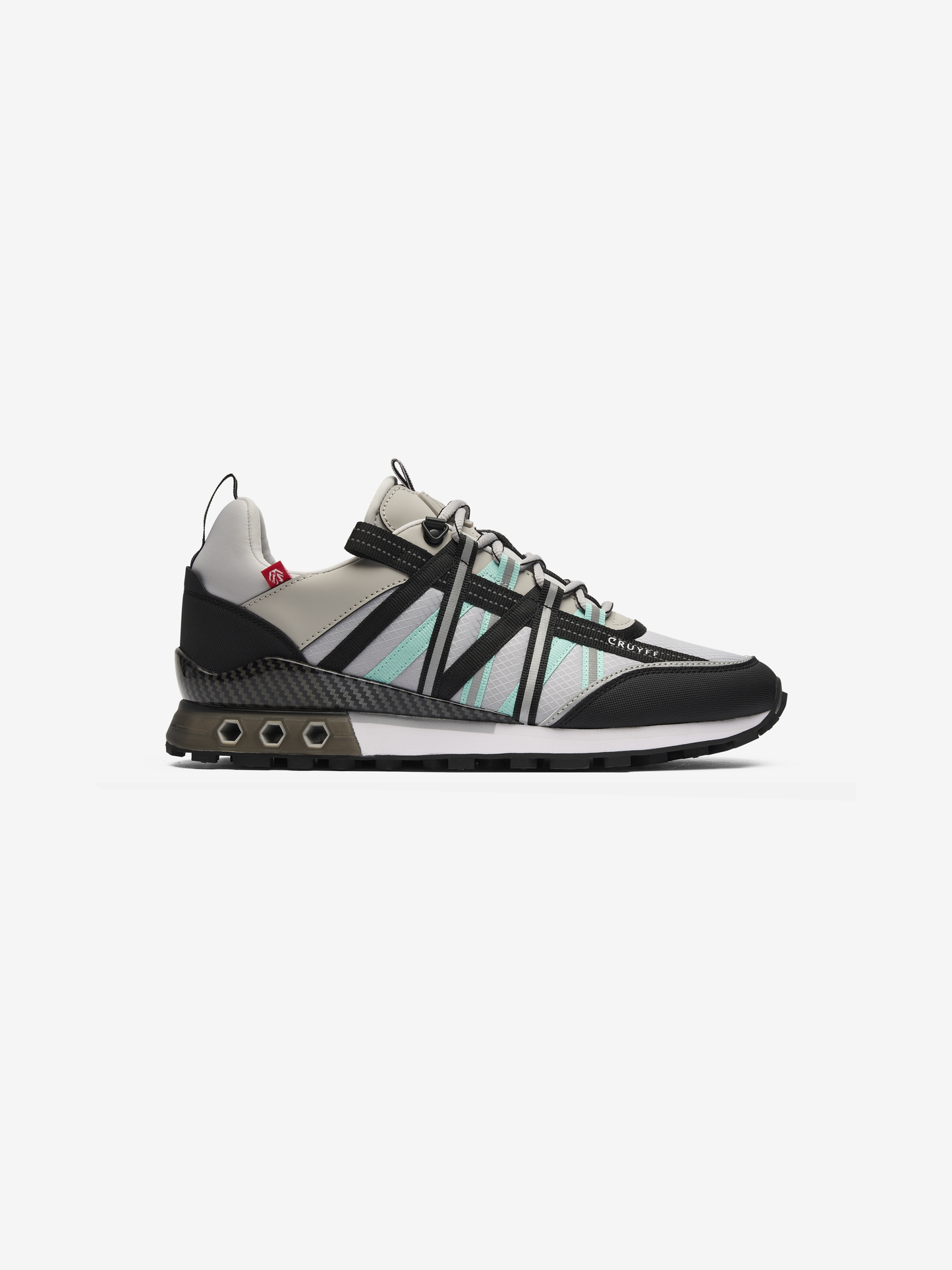 Cruyff Fearia Hex Tech - Grey / Turquoise