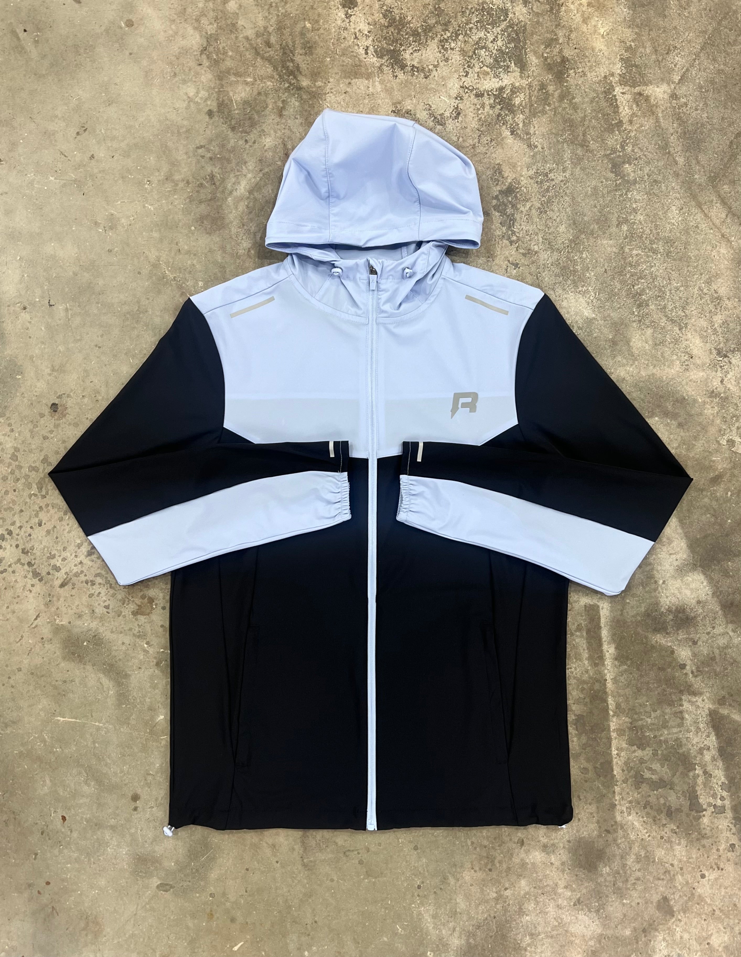 Reprimo Flight Windbreaker - Black / Dusky Sky
