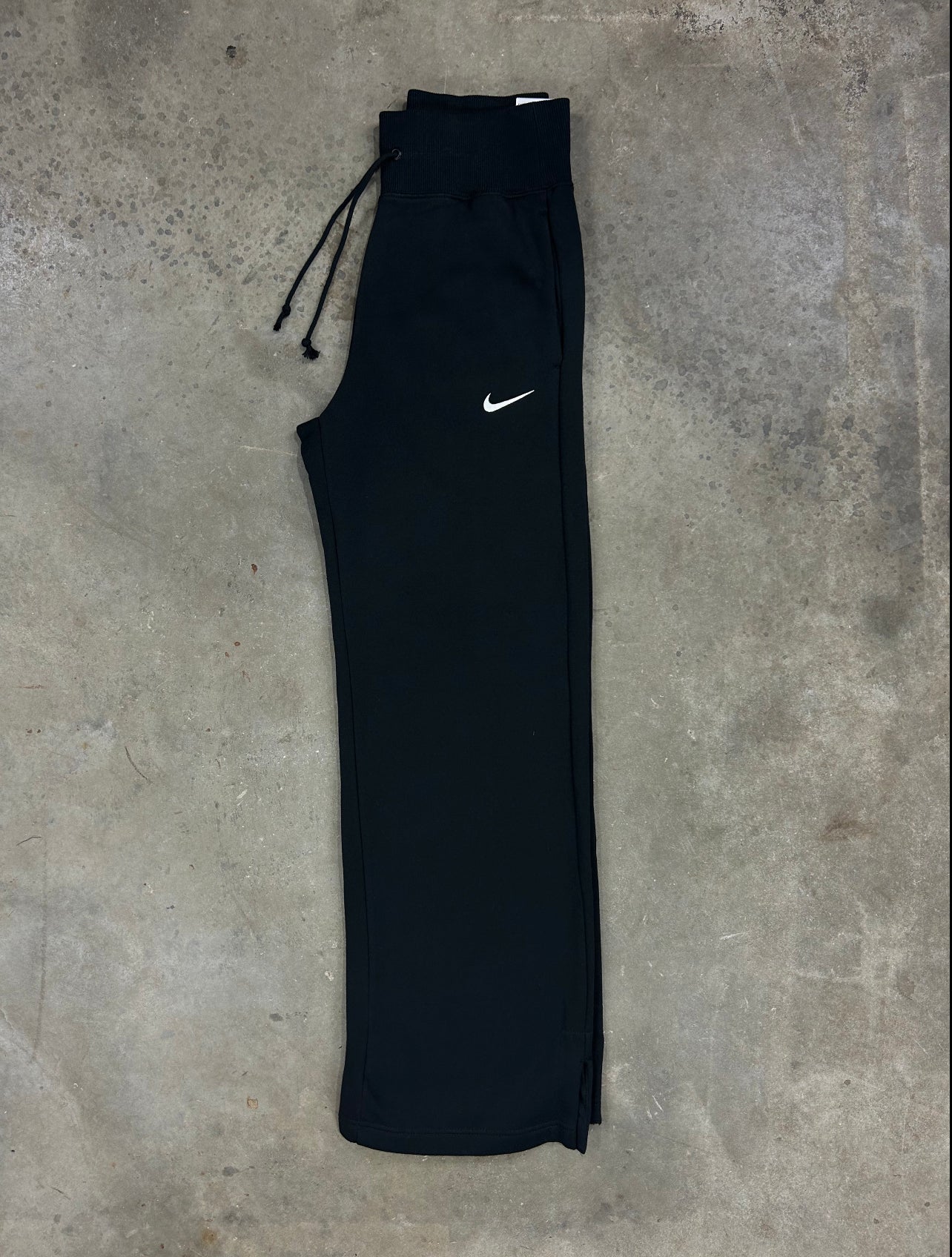 Nike Womens Wide Leg Joggers - Black