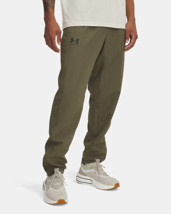 Under Armour Khaki Rival Woven Tracksuit - Jacket / Pant