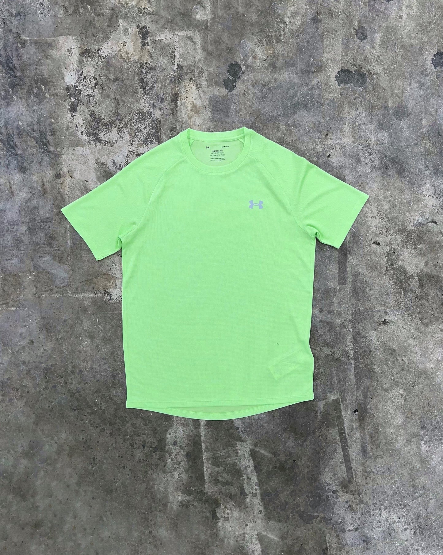Under Armour Textured T Shirt - Lime