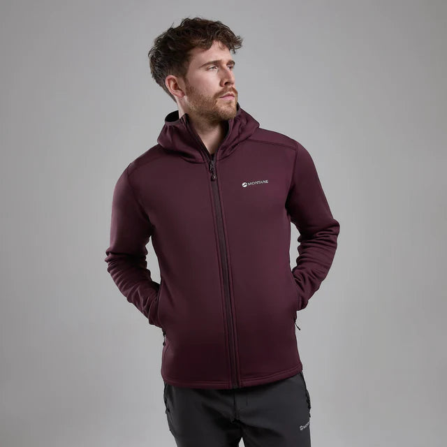 Montane Fury Hooded Jacket - Dark Garnet