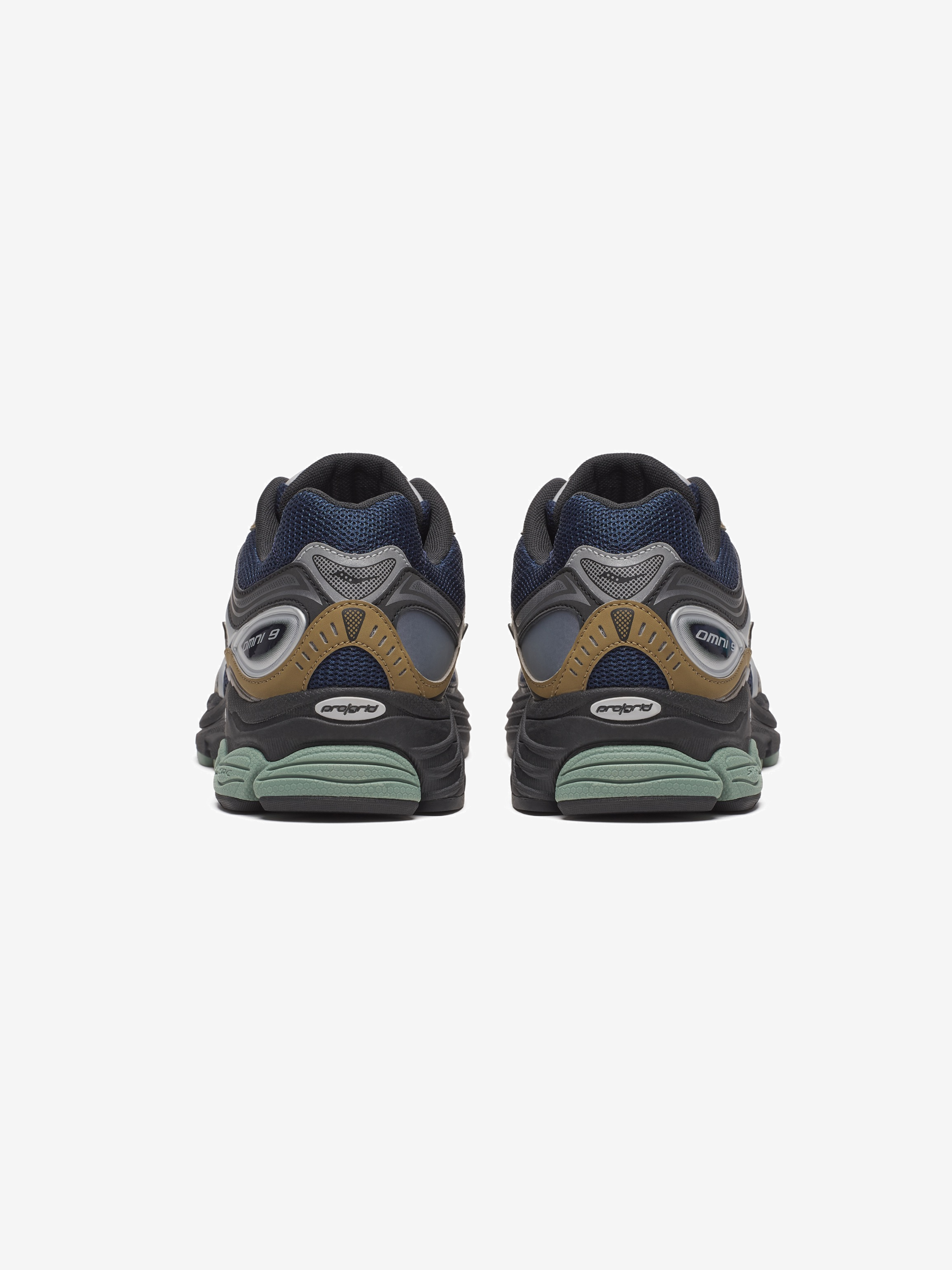 Saucony ProGrid Omni 9 - Navy / Brown