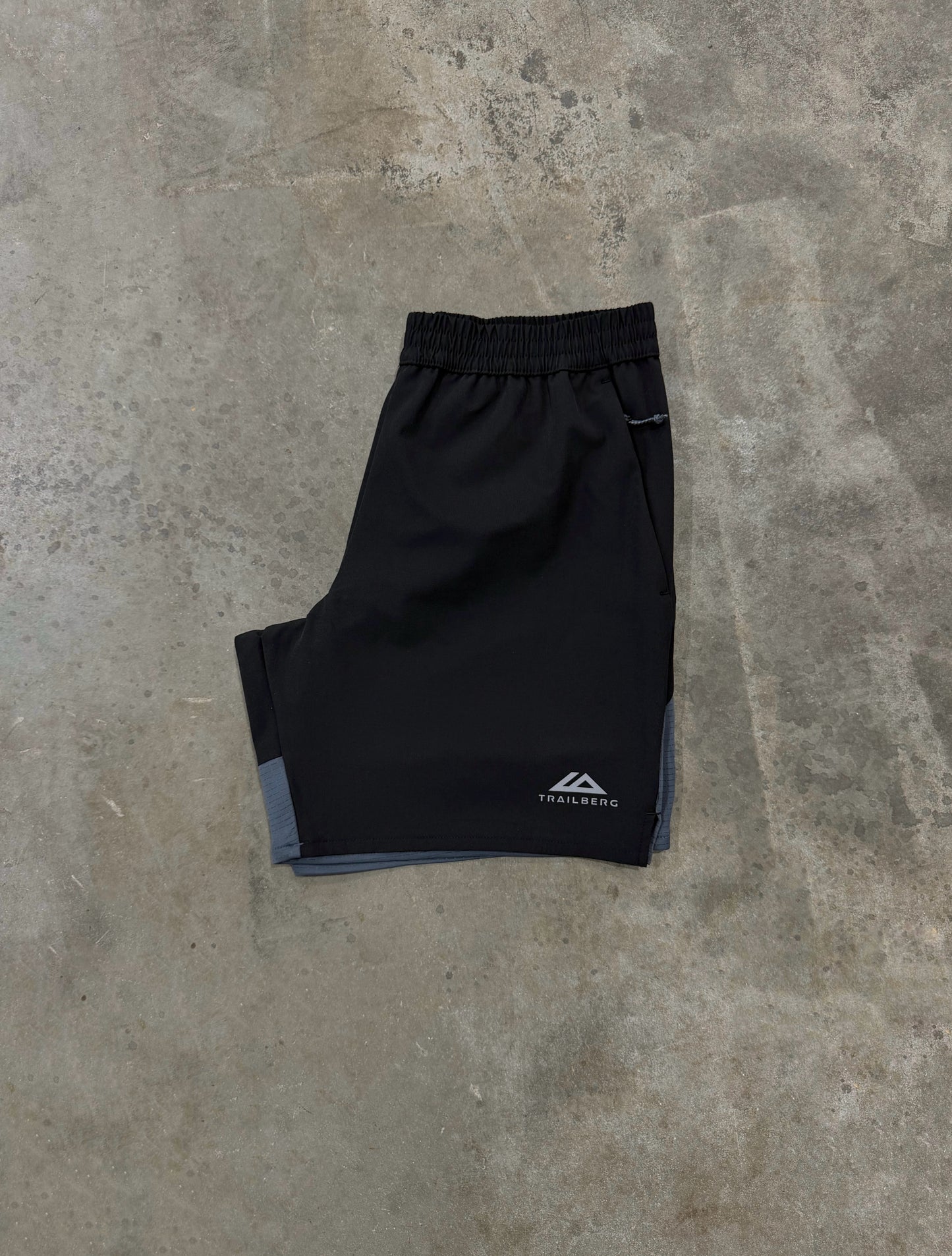 Trailberg Rapid Dash 3.0 Short - Black / Graphite Grey