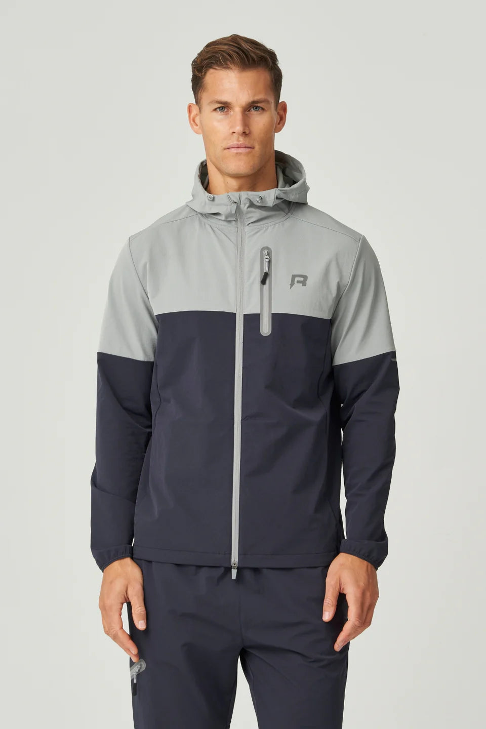 Reprimo Geyser Grey Navy Set - Jacket / Pant