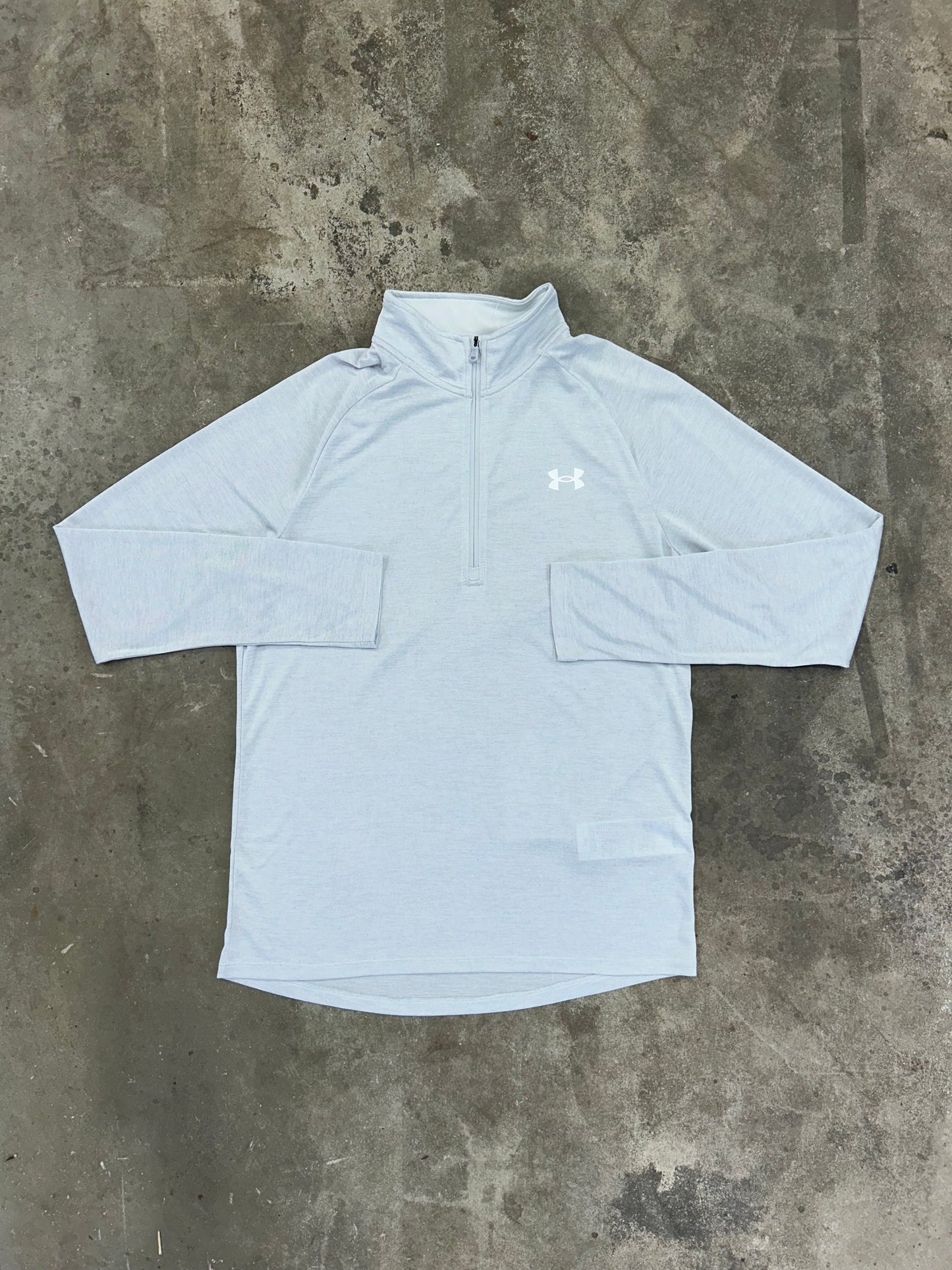 Under Armour Quarter Zip - Halo Grey from DripModa