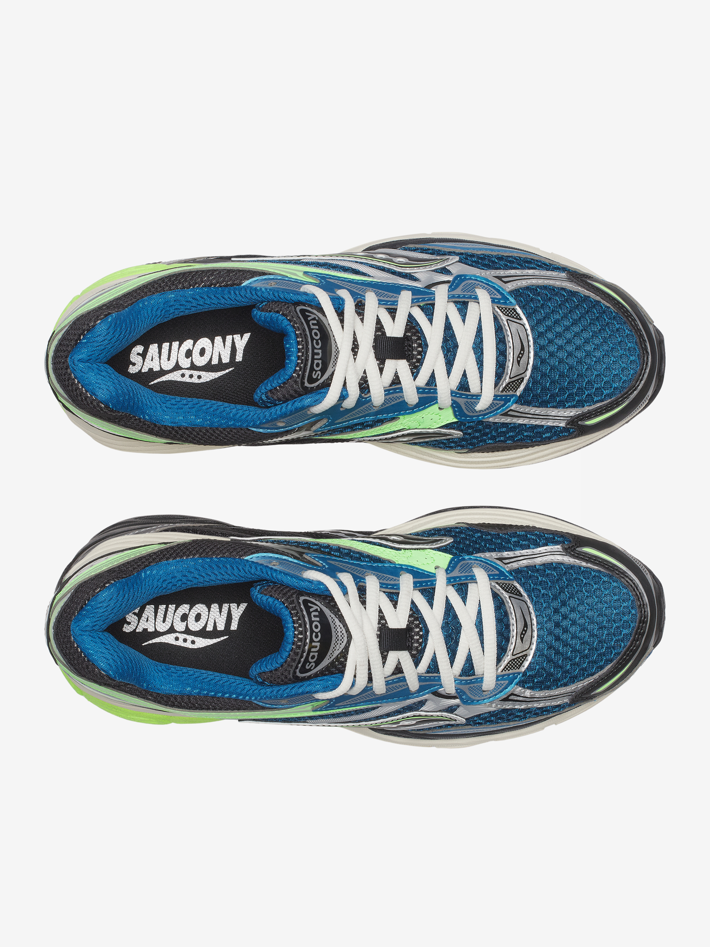 Saucony Progrid Omni 9 - Blue / Lime