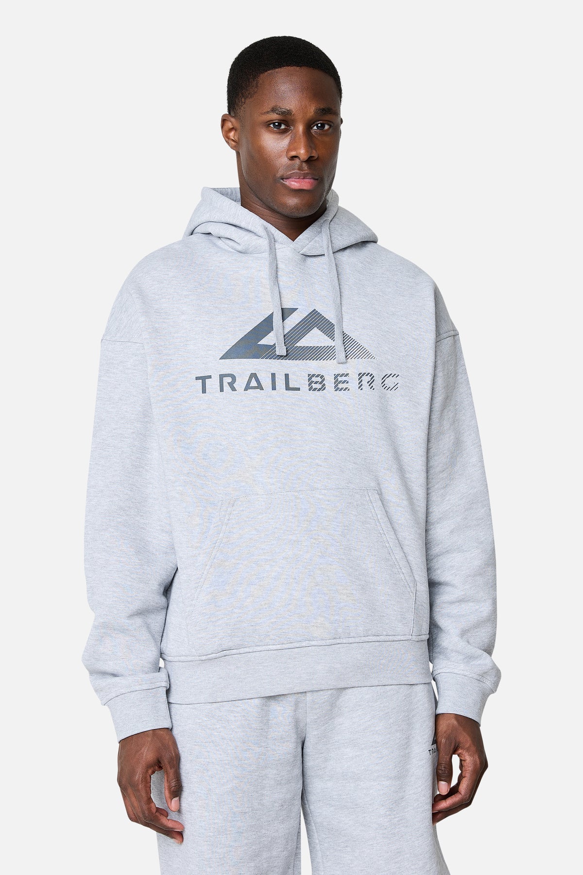Trailberg Fraction Hoodie - Marl Grey