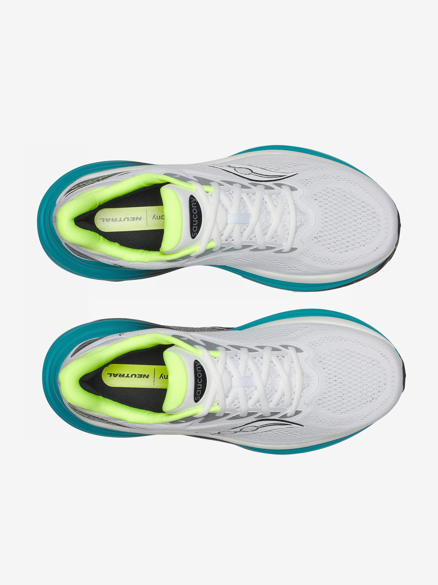 Saucony Triumph 24 Trainer - White / Tranquil