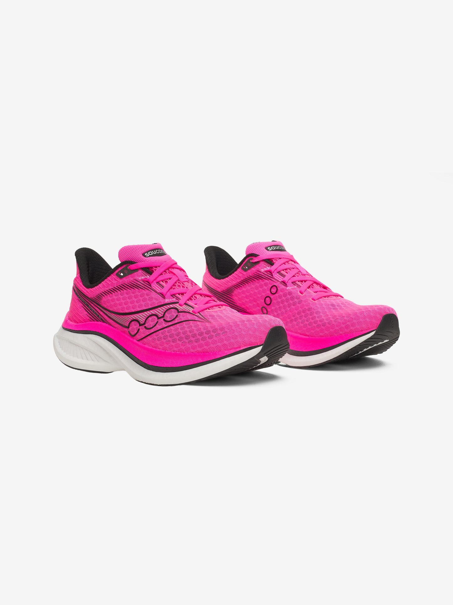 Saucony Speed 5 Trainer - Shock / Black from DripModa