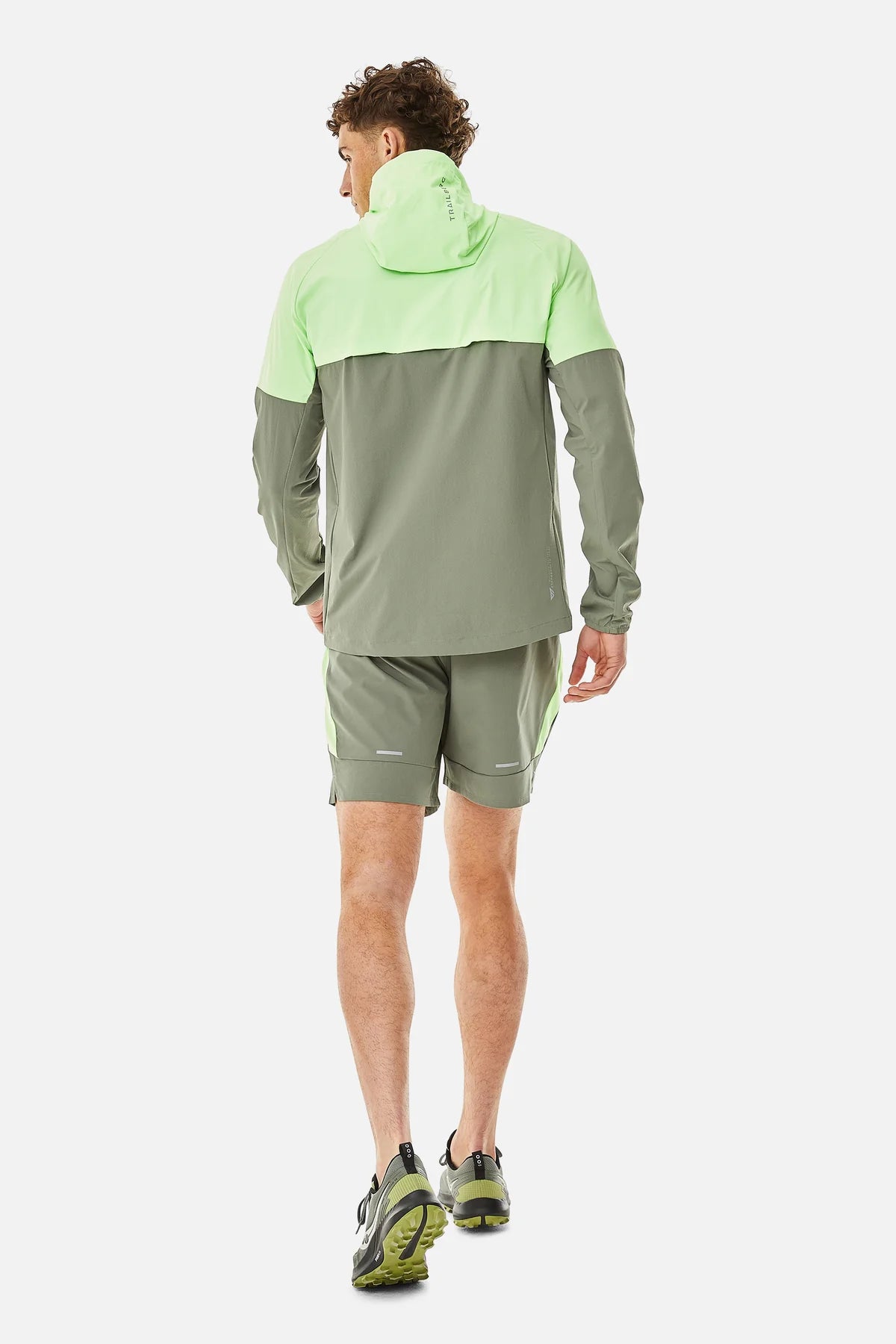 Trailberg Cloud SS25 Neon Lime 3 Piece Set - Jacket / T Shirt / Short