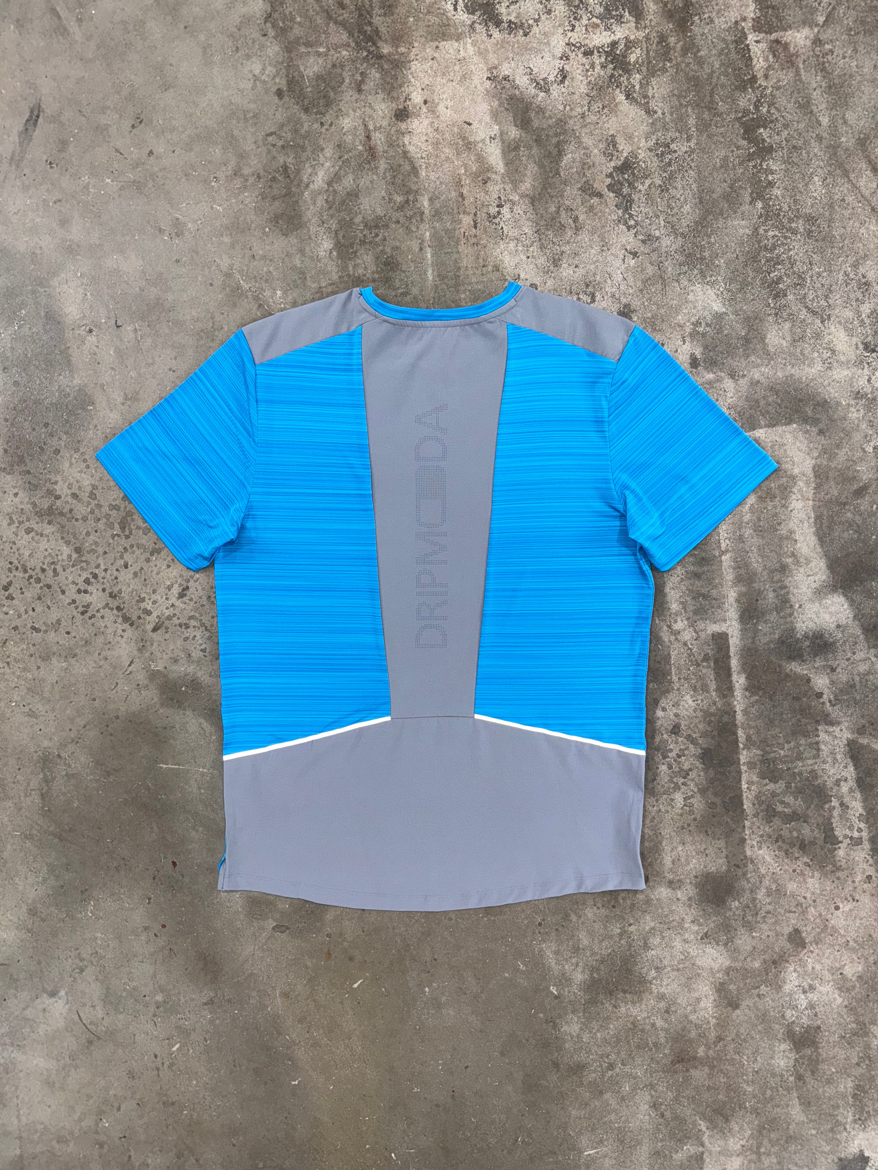 Dripmoda Panel T Shirt - Blue