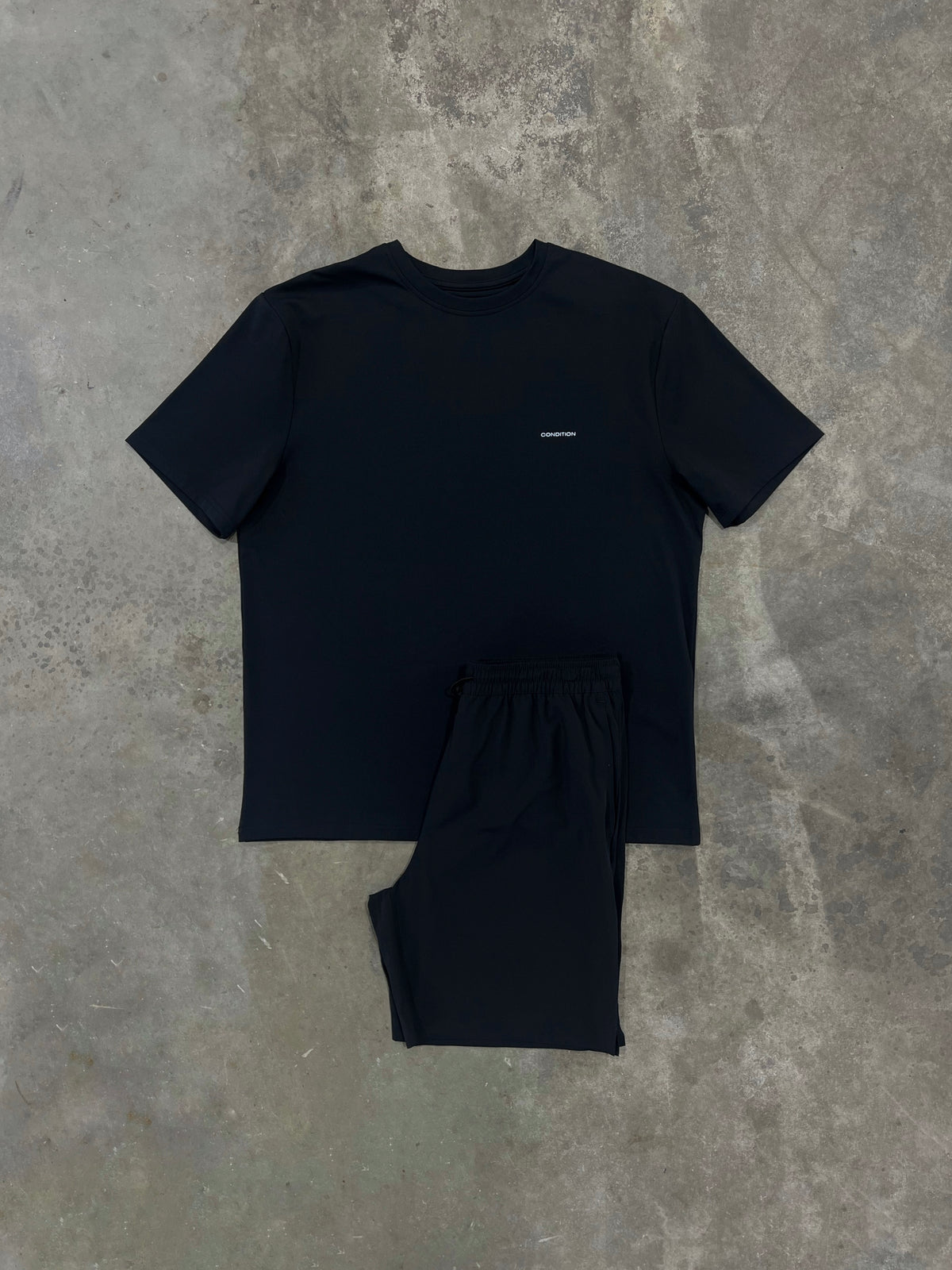 Condition Everyday Black Set - T Shirt / Short