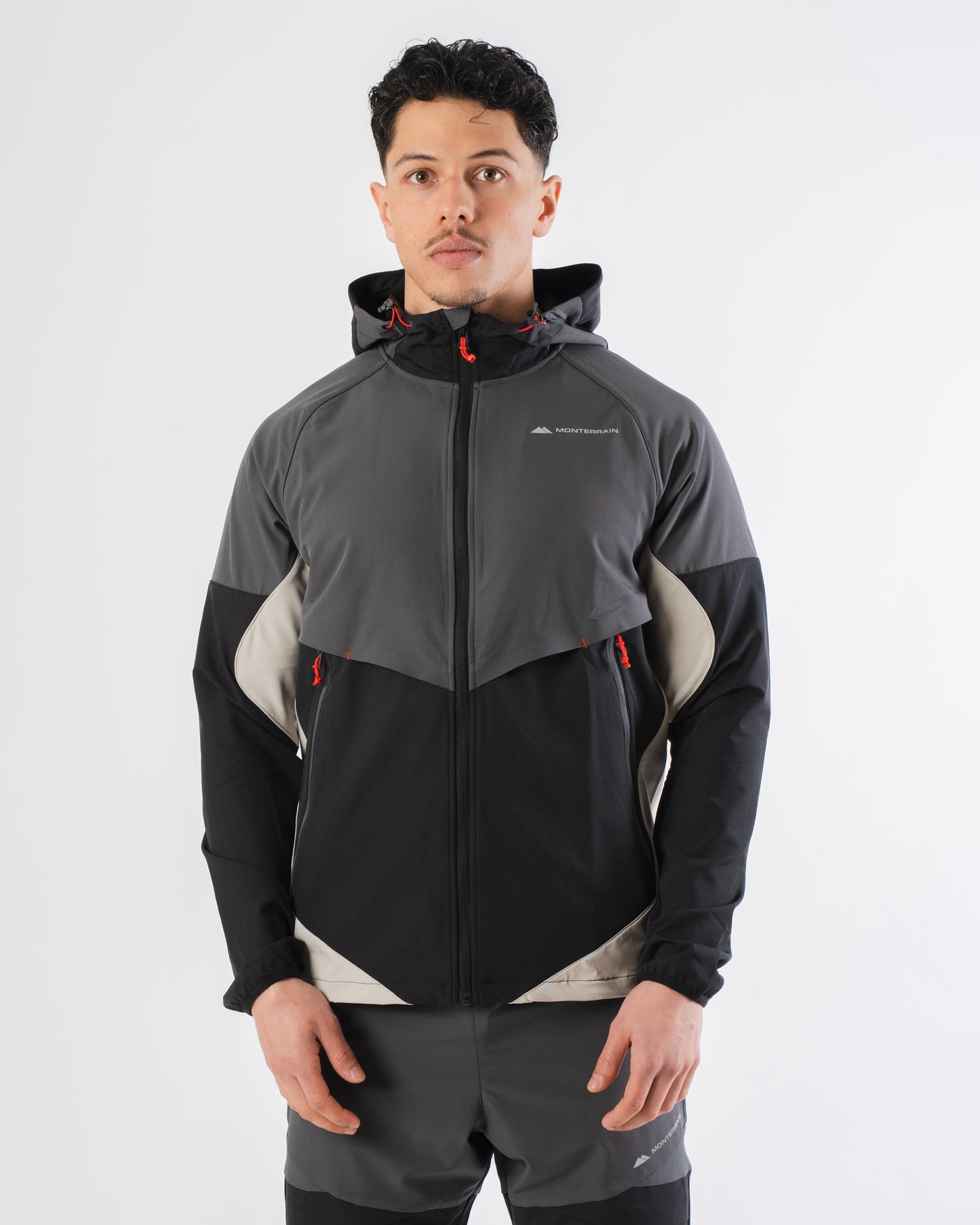 Monterrain Vault Woven Jacket - Black / Fossil