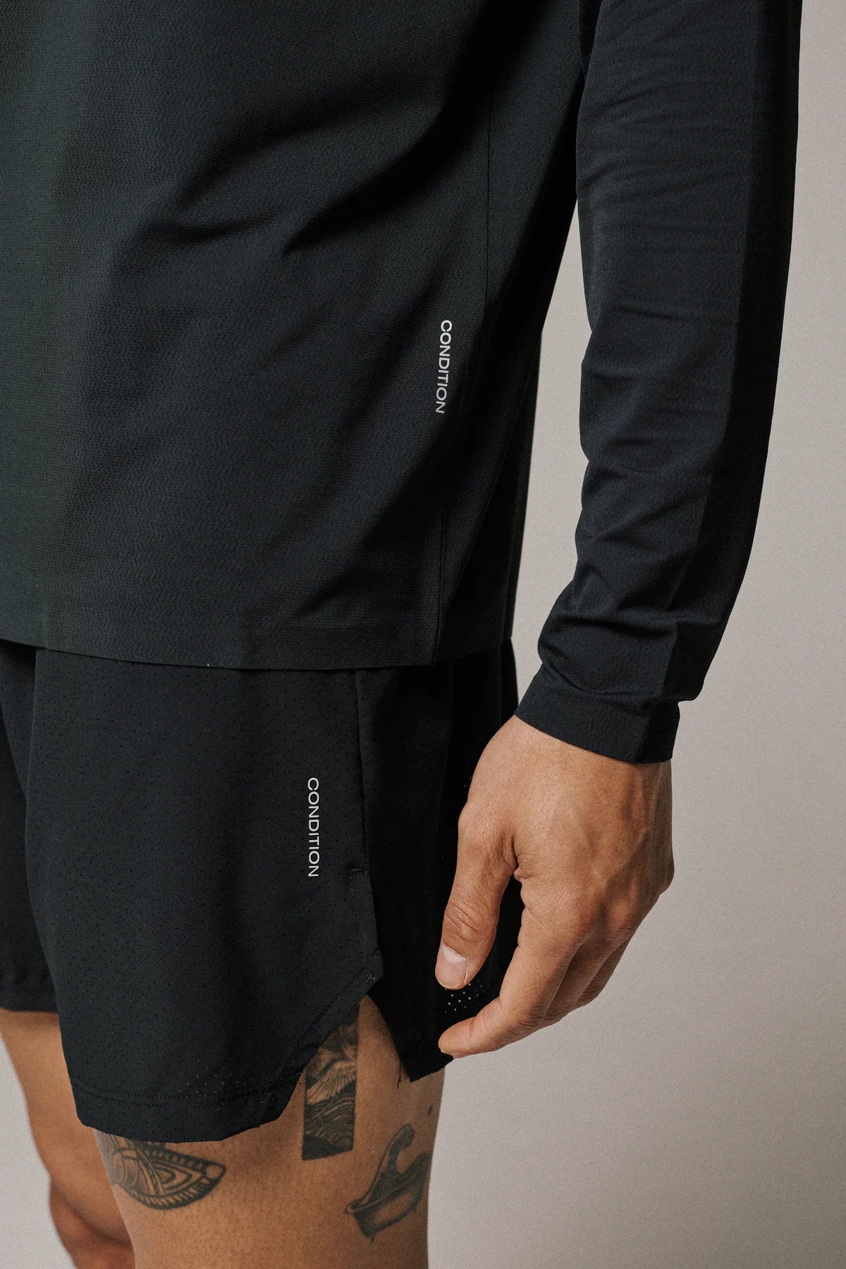Condition Aero Long Sleeve T Shirt - Black