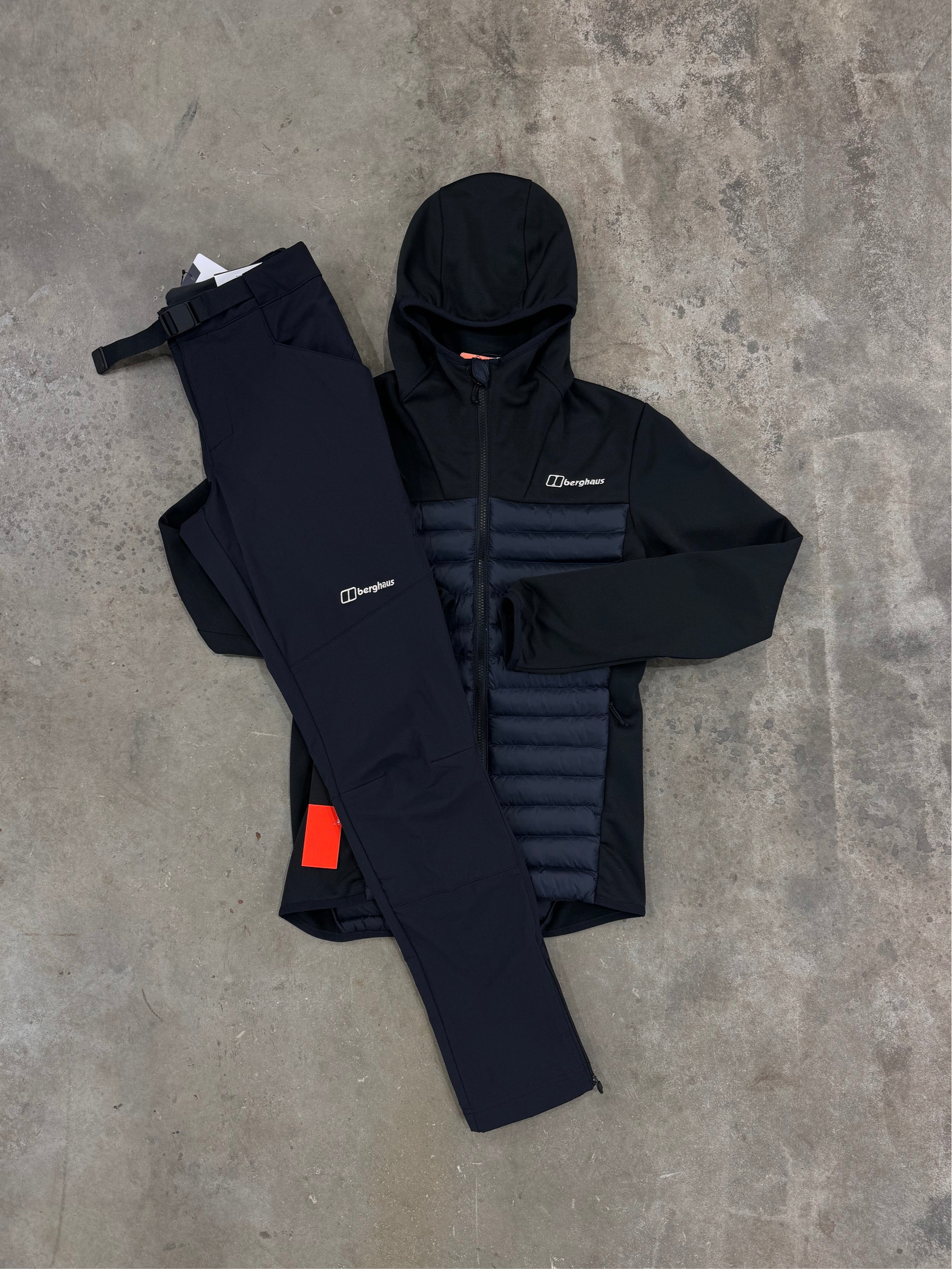 Berghaus Vaskye Hybrid Black Set - Jacket / Pants