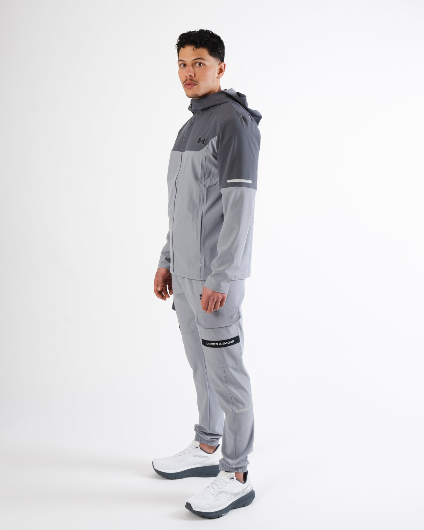 Under Armour Utility Light Grey Tracksuit - Jacket / Pant