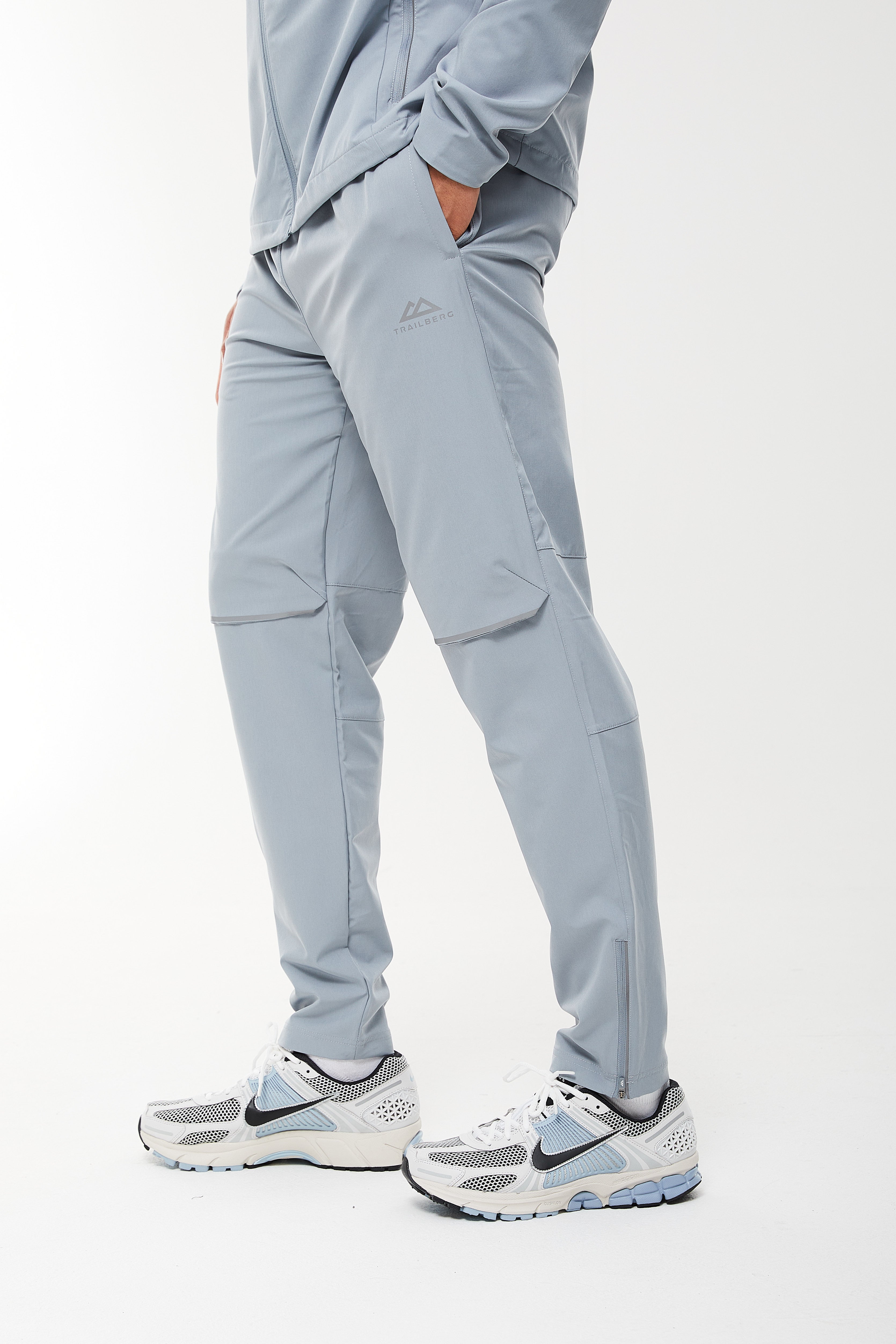 Trailberg Vertigo Pant - Grey / Sky Blue