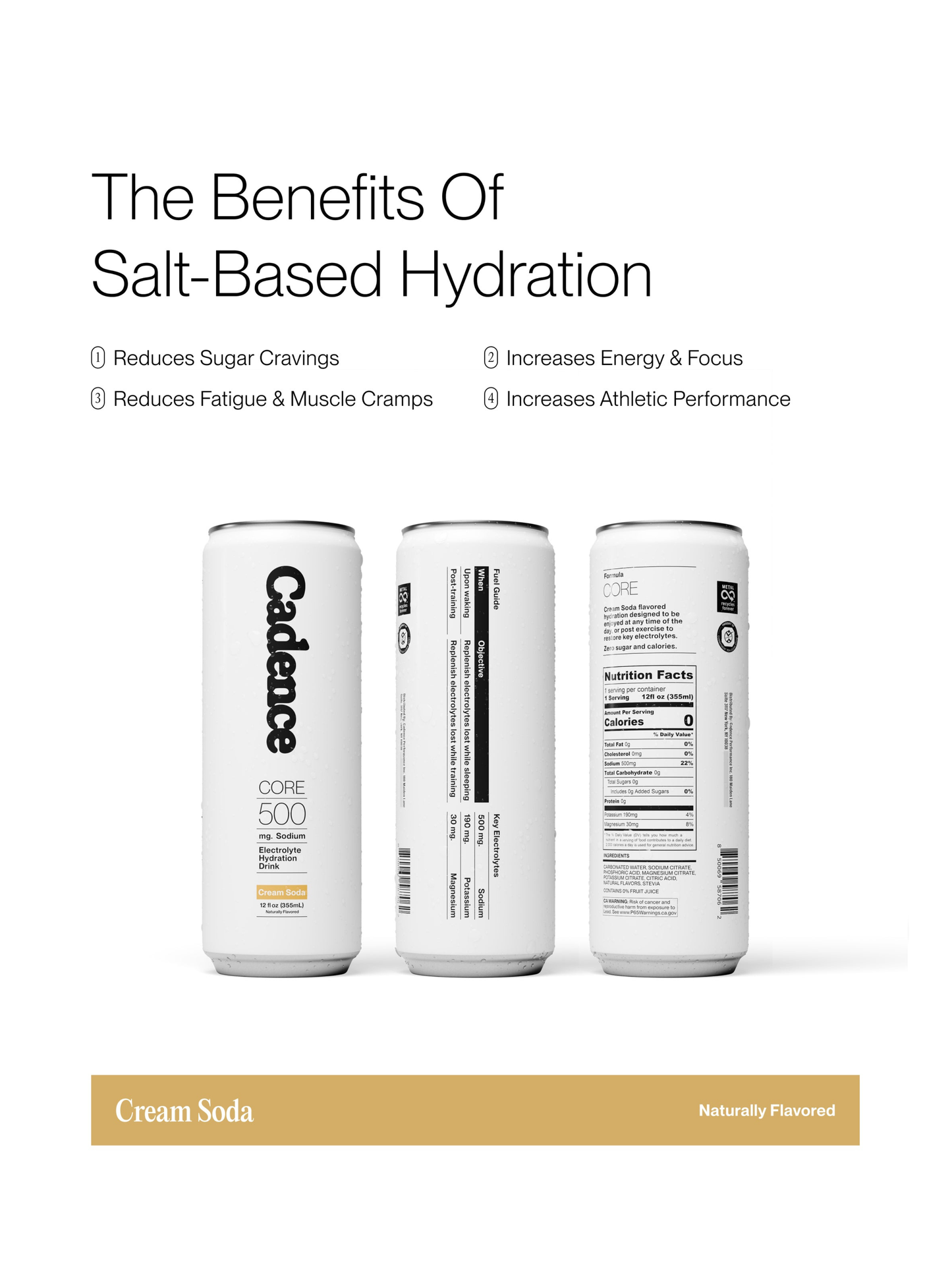 Cadence Can - Cream Soda