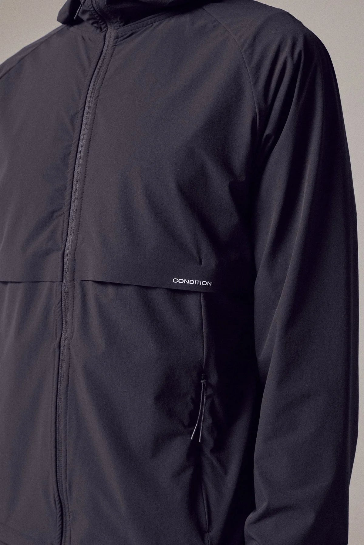Condition Everyday Nylon Windbreaker - Midnight