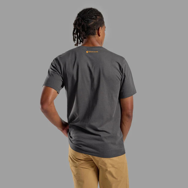 Montane Dual Mountain T Shirt - Midnight Grey