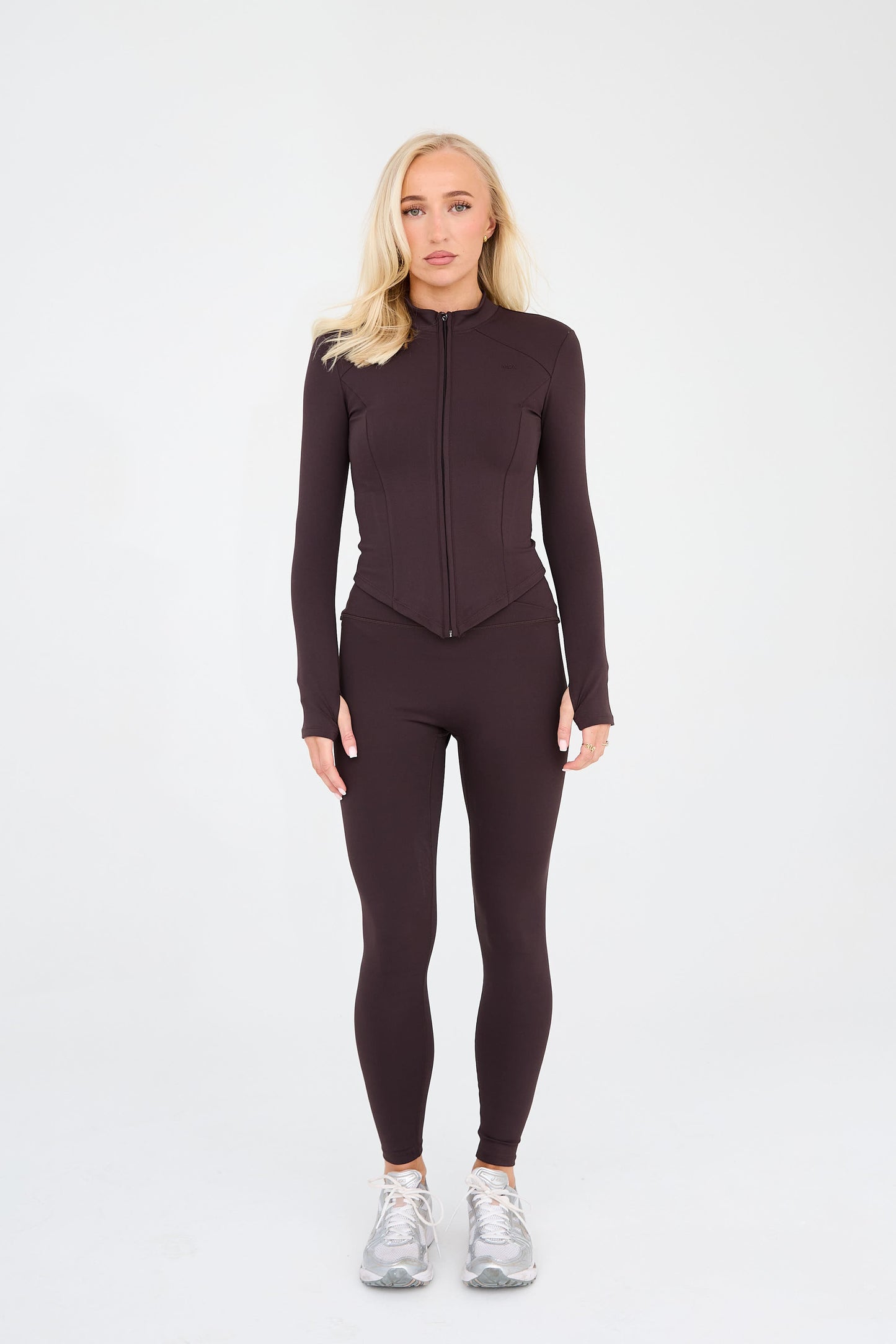 MDA Core Wrap Waist Leggings - Cocoa