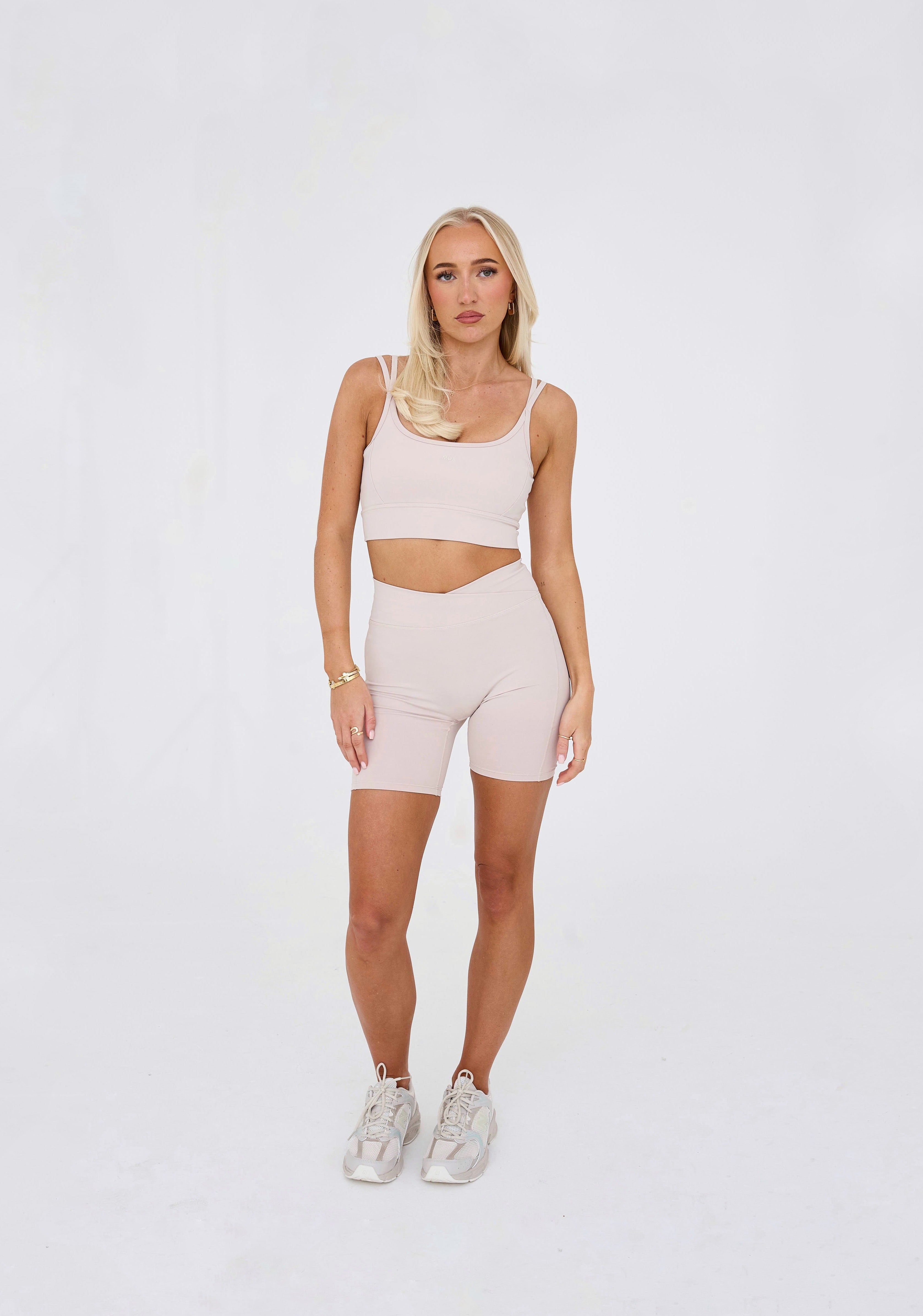 MDA Core Bone Set - Double Strap Bra & Wrap Shorts
