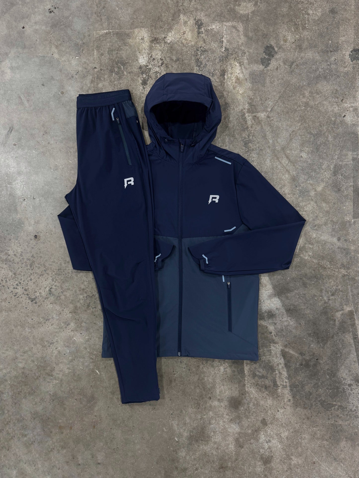 Reprimo Xcelerate Navy Tracksuit - Jacket / Pant