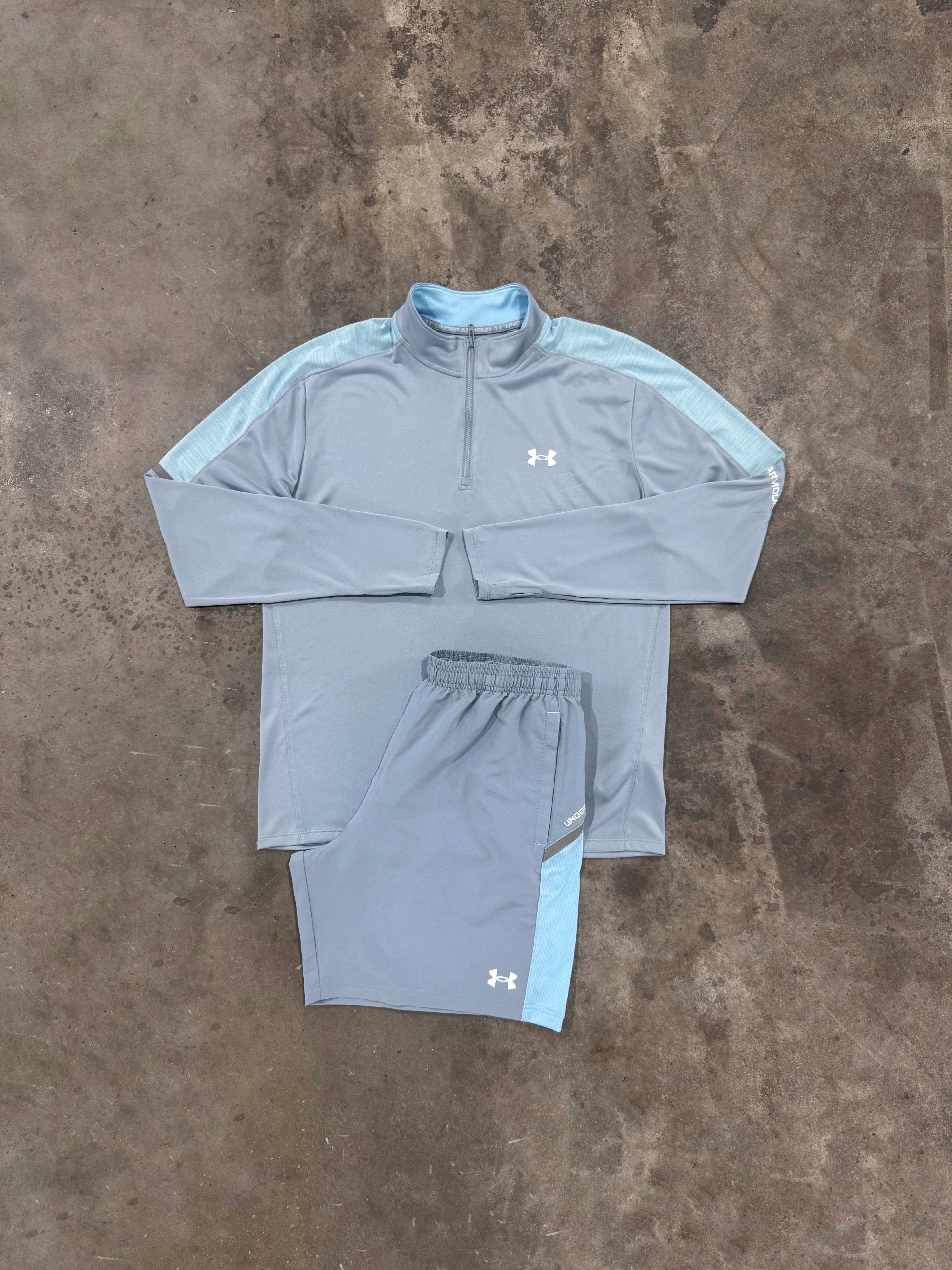 Under Armour Utility Stream Set - Quarter Zip / Short