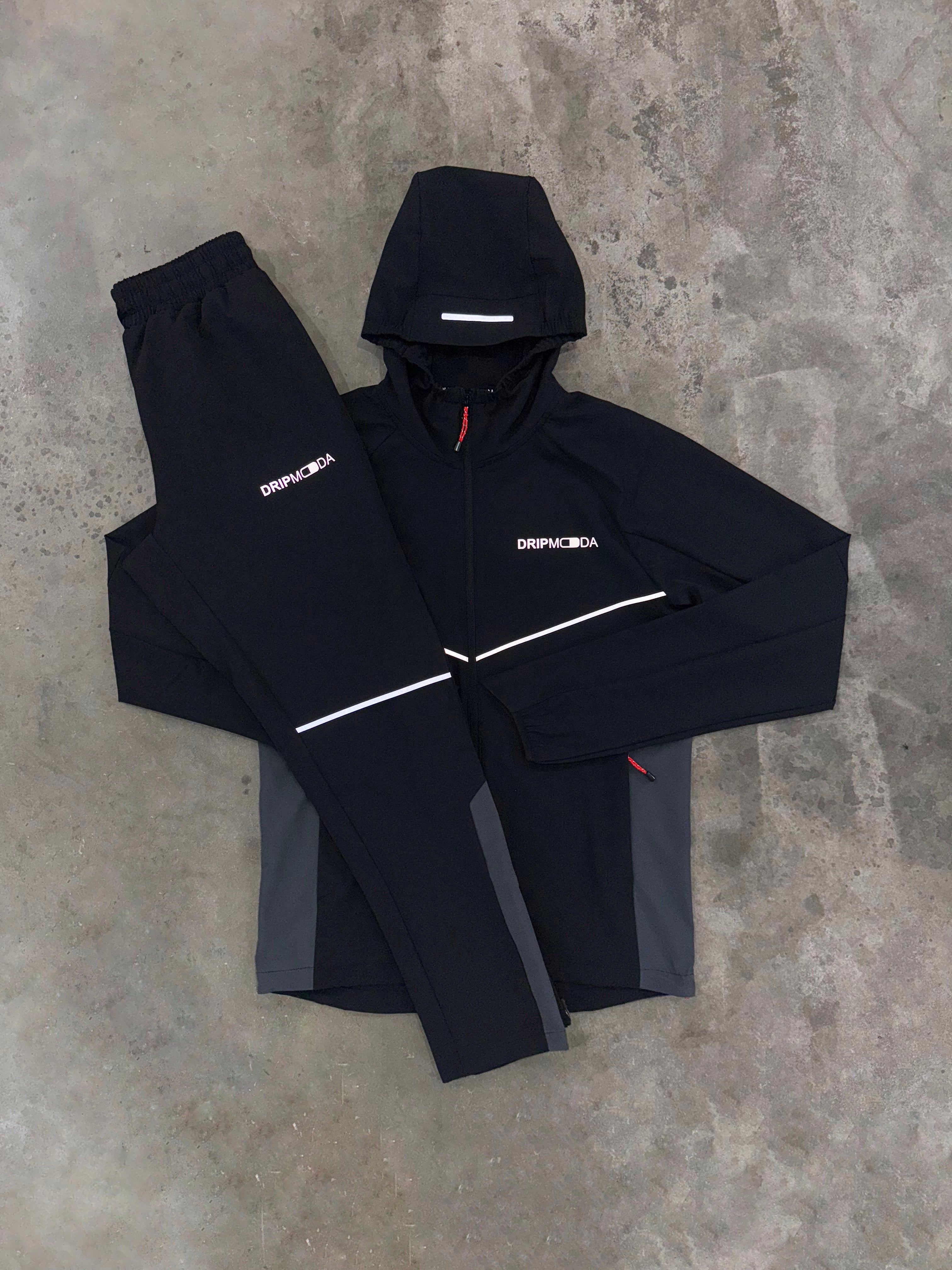 Dripmoda Storm Black Set - Jacket / Pants