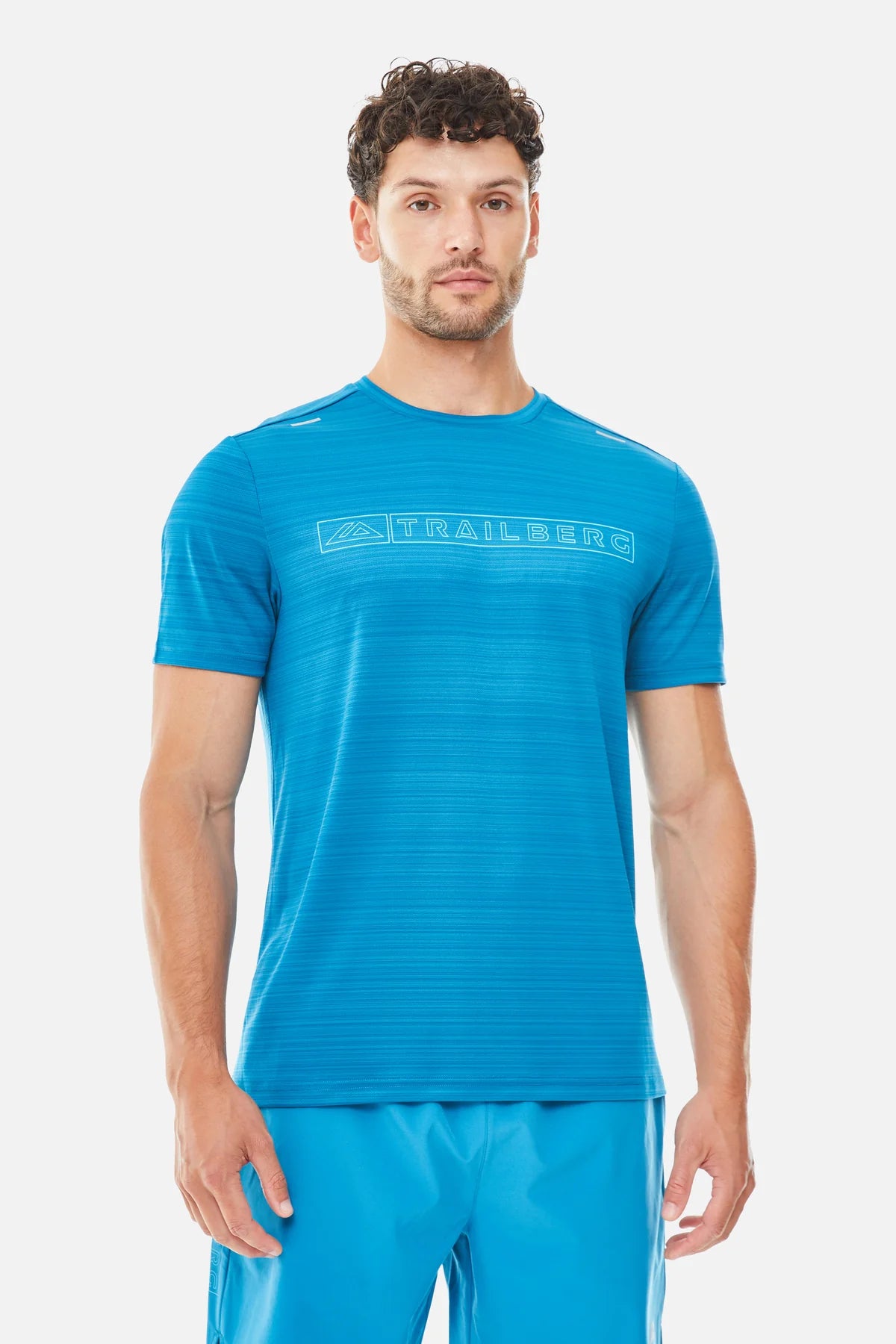 Trailberg Crest 2.0 Tidal Blue Set - T Shirt / Short