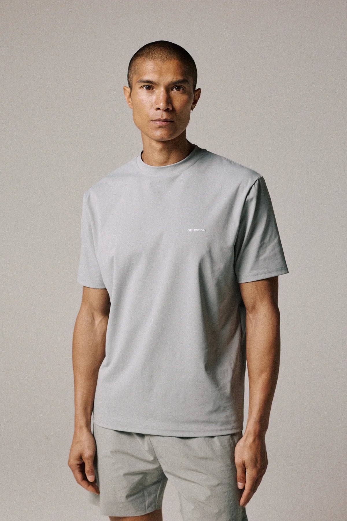 Condition Everyday T Shirt - Mid Grey