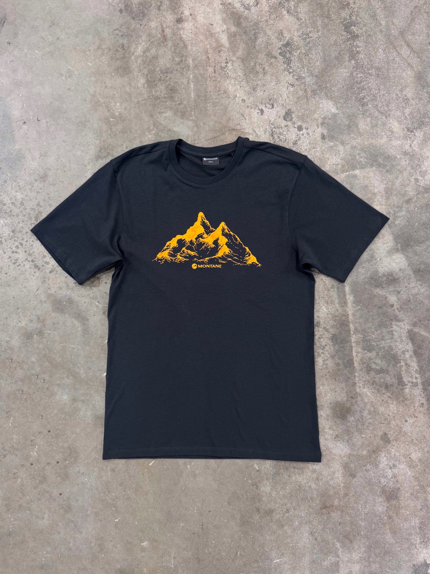 Montane Dual Mountain T Shirt - Midnight Grey
