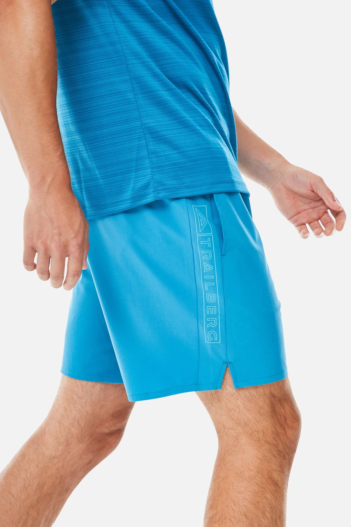 Trailberg Crest 2.0 Tidal Blue Set - T Shirt / Short