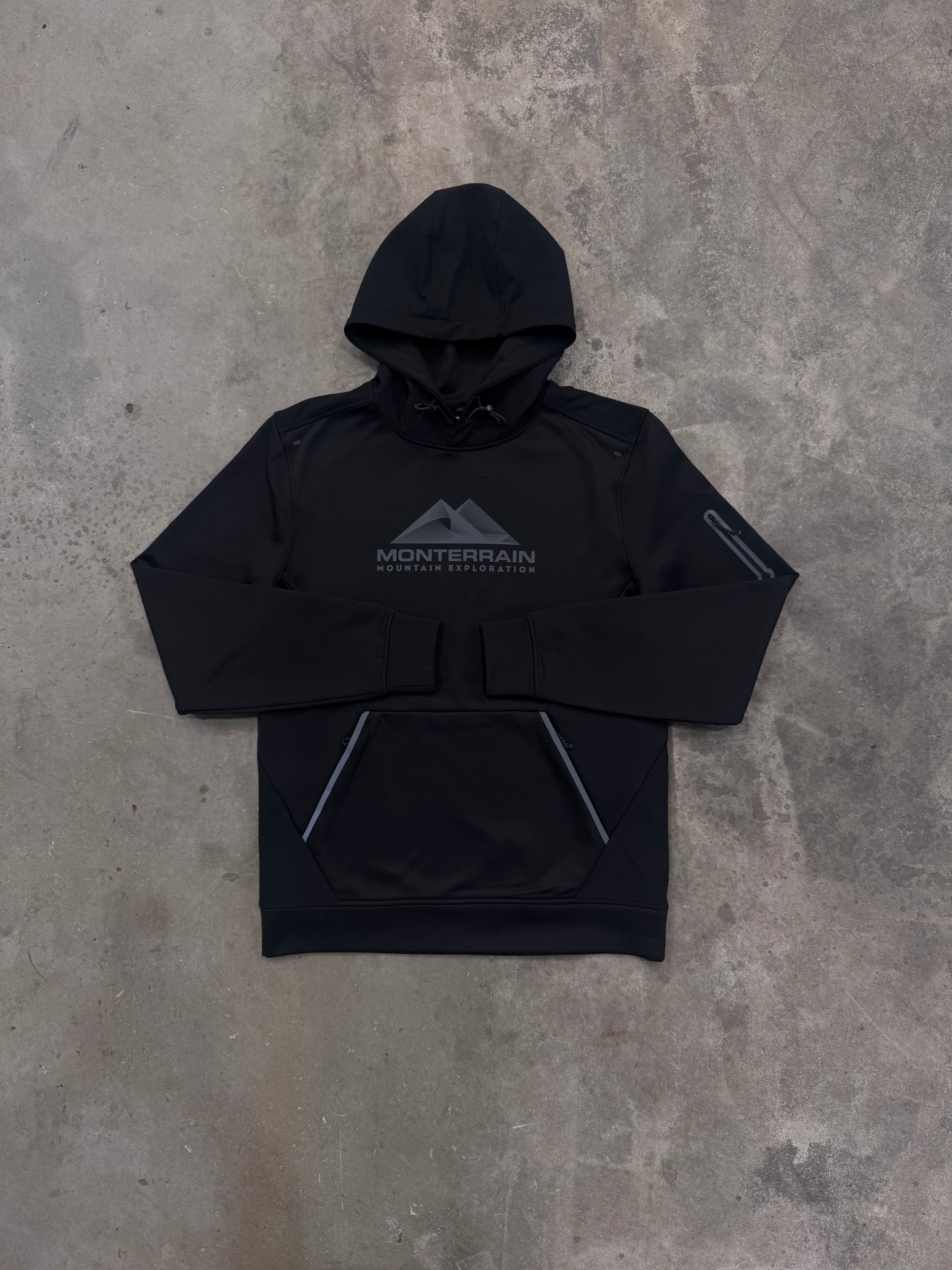 Monterrain Speed 2.0 Poly Fleece Hoodie - Black