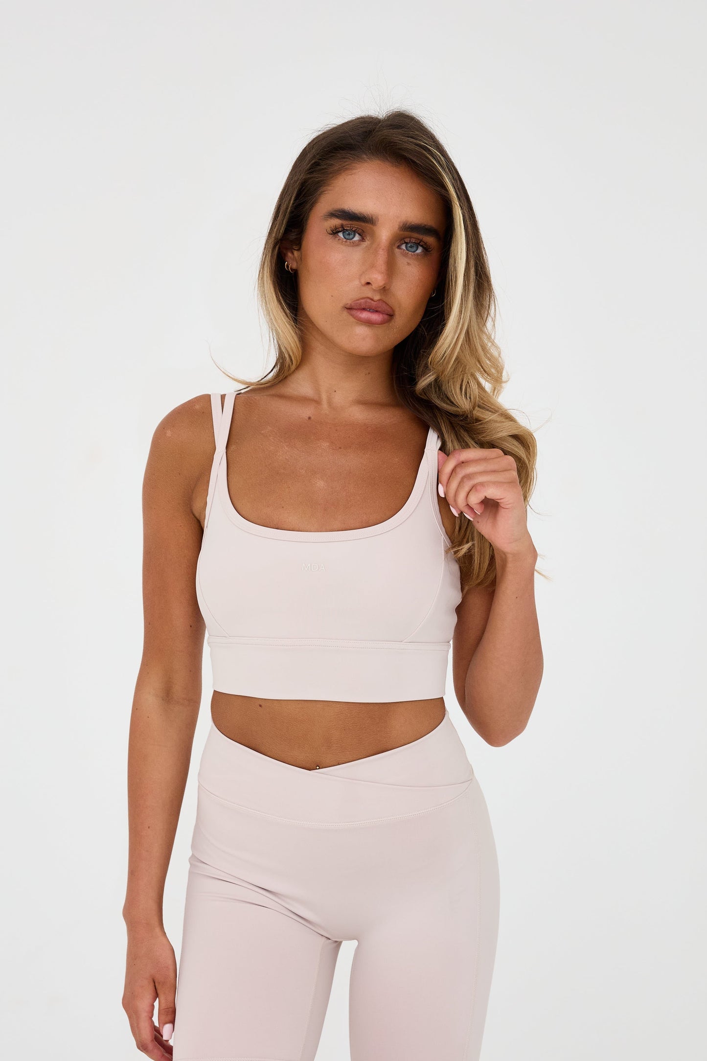 MDA Core Double Strap Bra - Bone from DripModa